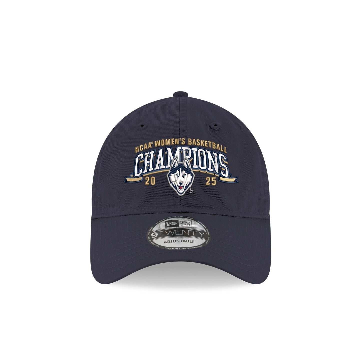 Connecticut Huskies 2025 NCAA Women's Division I Champions 9TWENTY Adjustable Hat