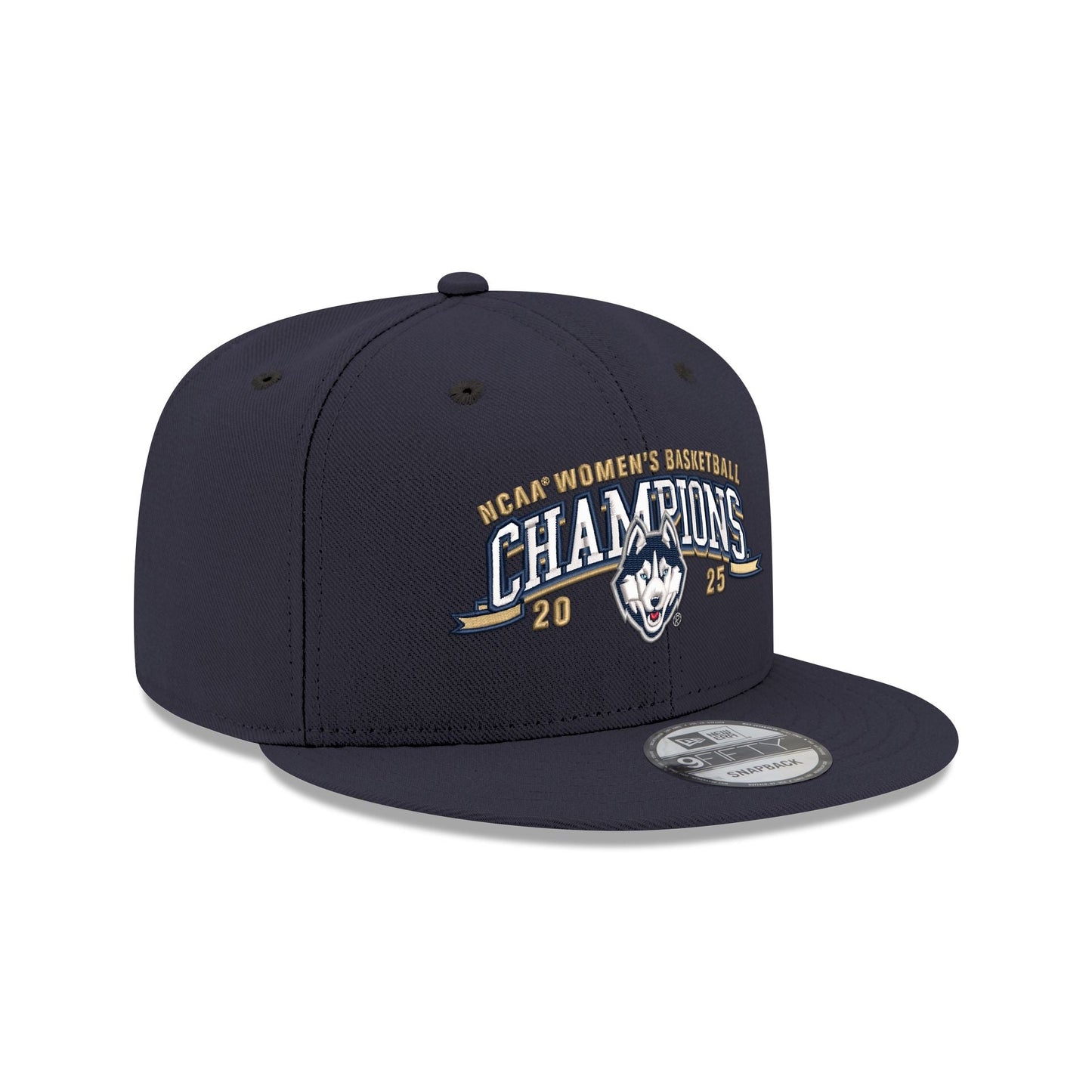 Connecticut Huskies 2025 NCAA Women's Division I Champions 9FIFTY Snapback Hat
