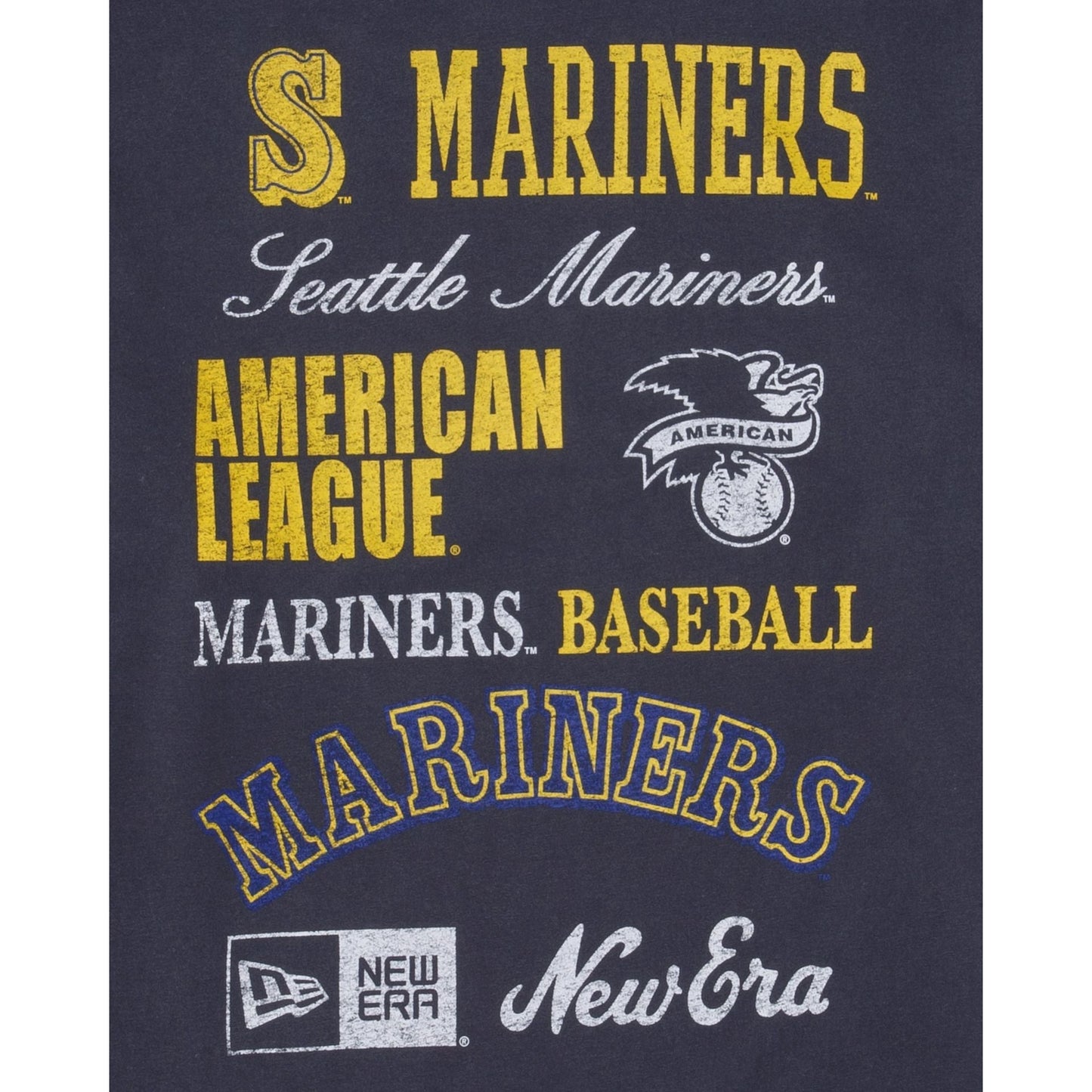 Seattle Mariners Old School Sport Long Sleeve T-Shirt
