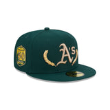 Athletics Gold Leaf 59FIFTY Fitted Hat