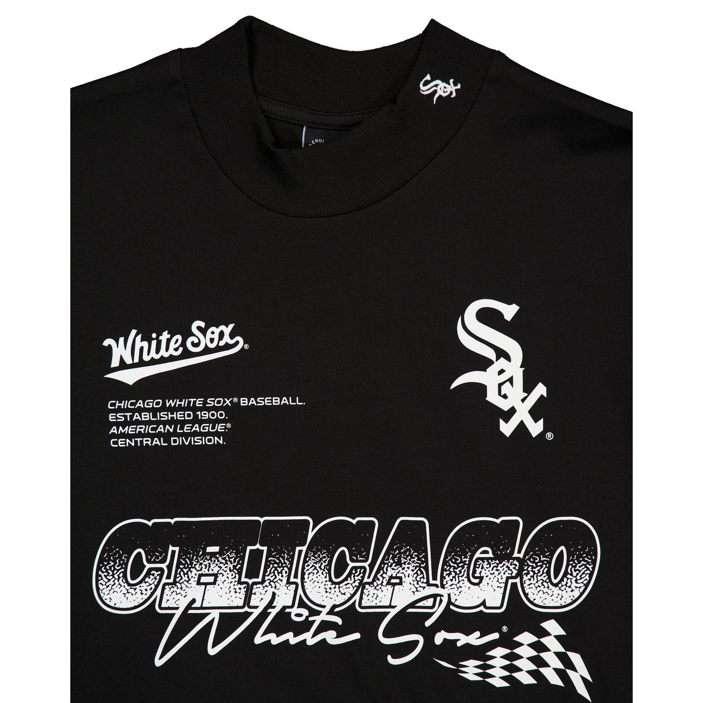 Chicago White Sox Modern Speed Black Long Sleeve T-Shirt