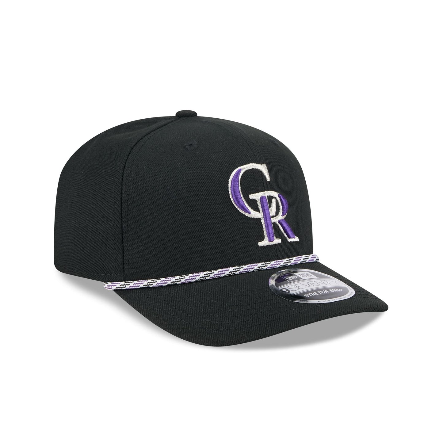 Colorado Rockies Multi Rope 9SEVENTY Stretch-Snap Hat