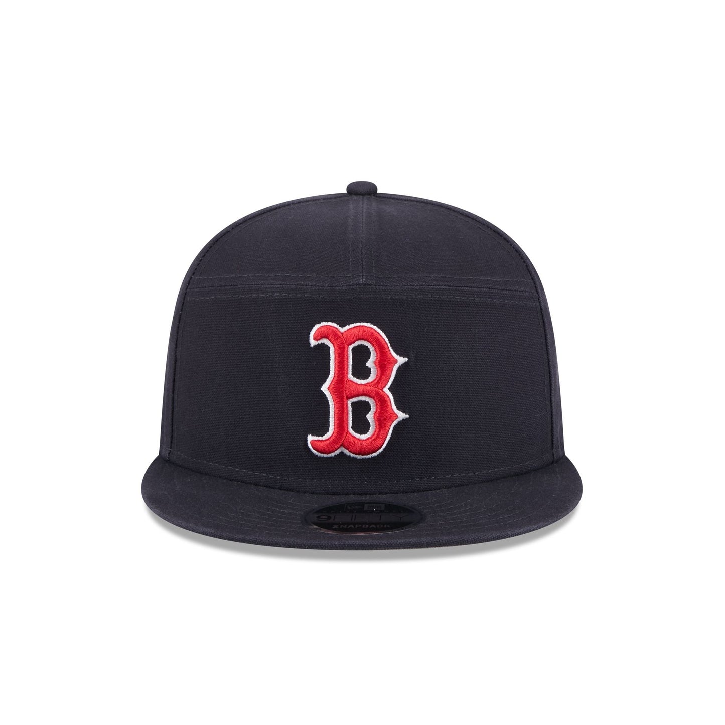 Boston Red Sox Cotton Canvas 9FIFTY Split Panel Trucker Hat