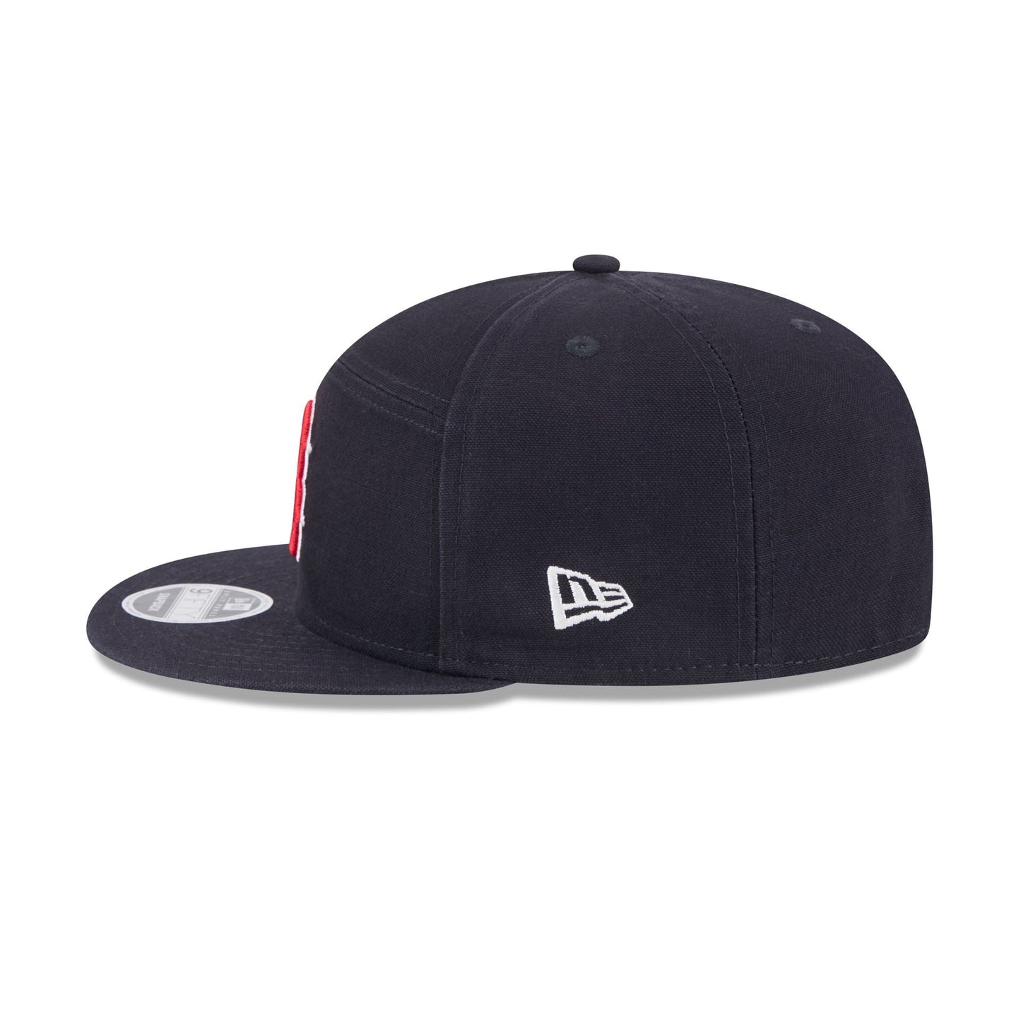 Boston Red Sox Cotton Canvas 9FIFTY Split Panel Trucker Hat