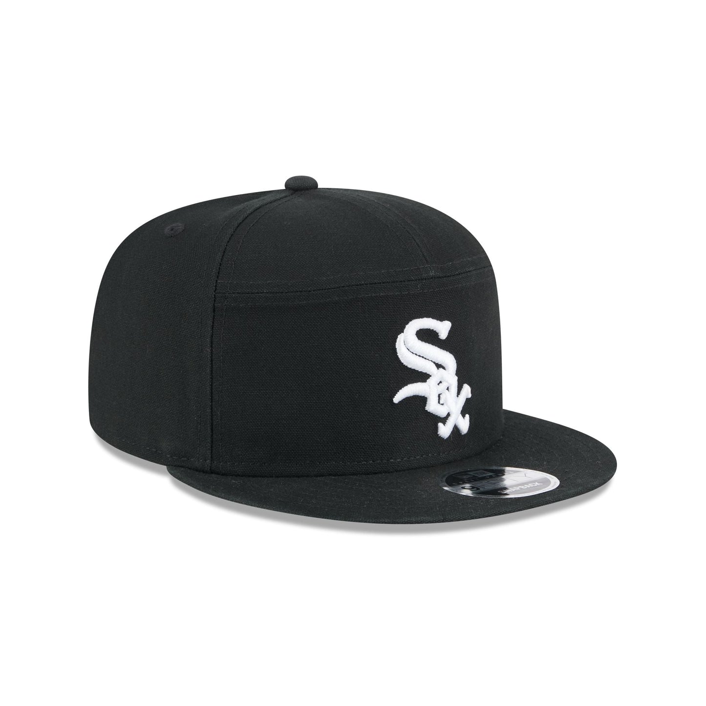 Chicago White Sox Cotton Canvas 9FIFTY Split Panel Trucker Hat