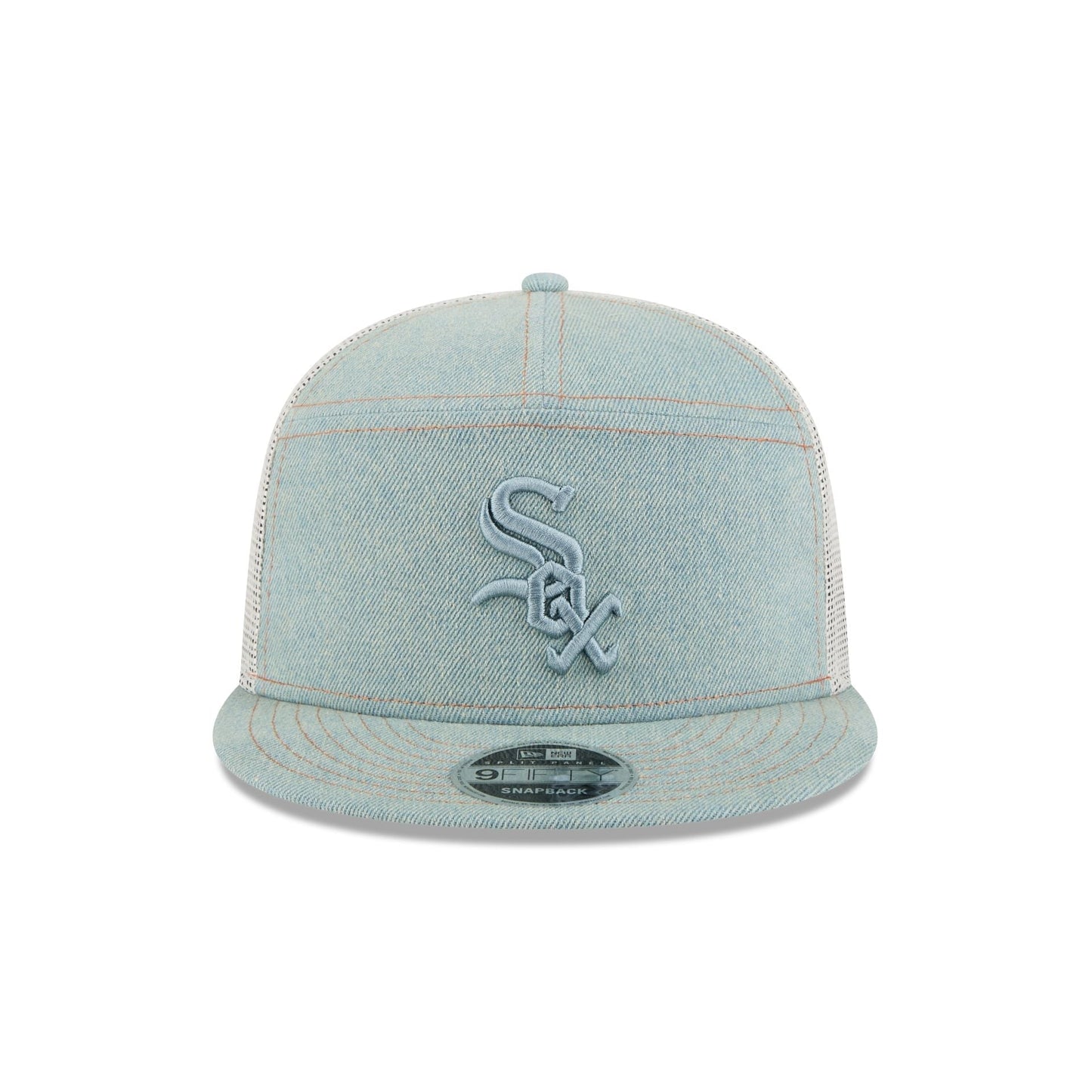 Chicago White Sox Denim 9FIFTY Split Panel Trucker Hat