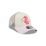 Tecolotes de los Dos Laredos Stacked Wordmark 9FORTY A-Frame Snapback Hat