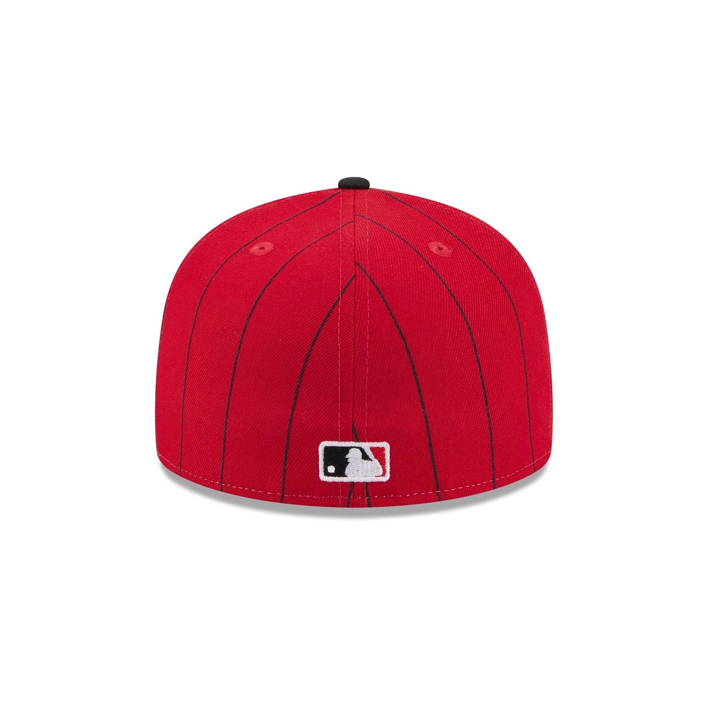 Cincinnati Reds Pinstripe League Pin 59FIFTY Fitted Hat