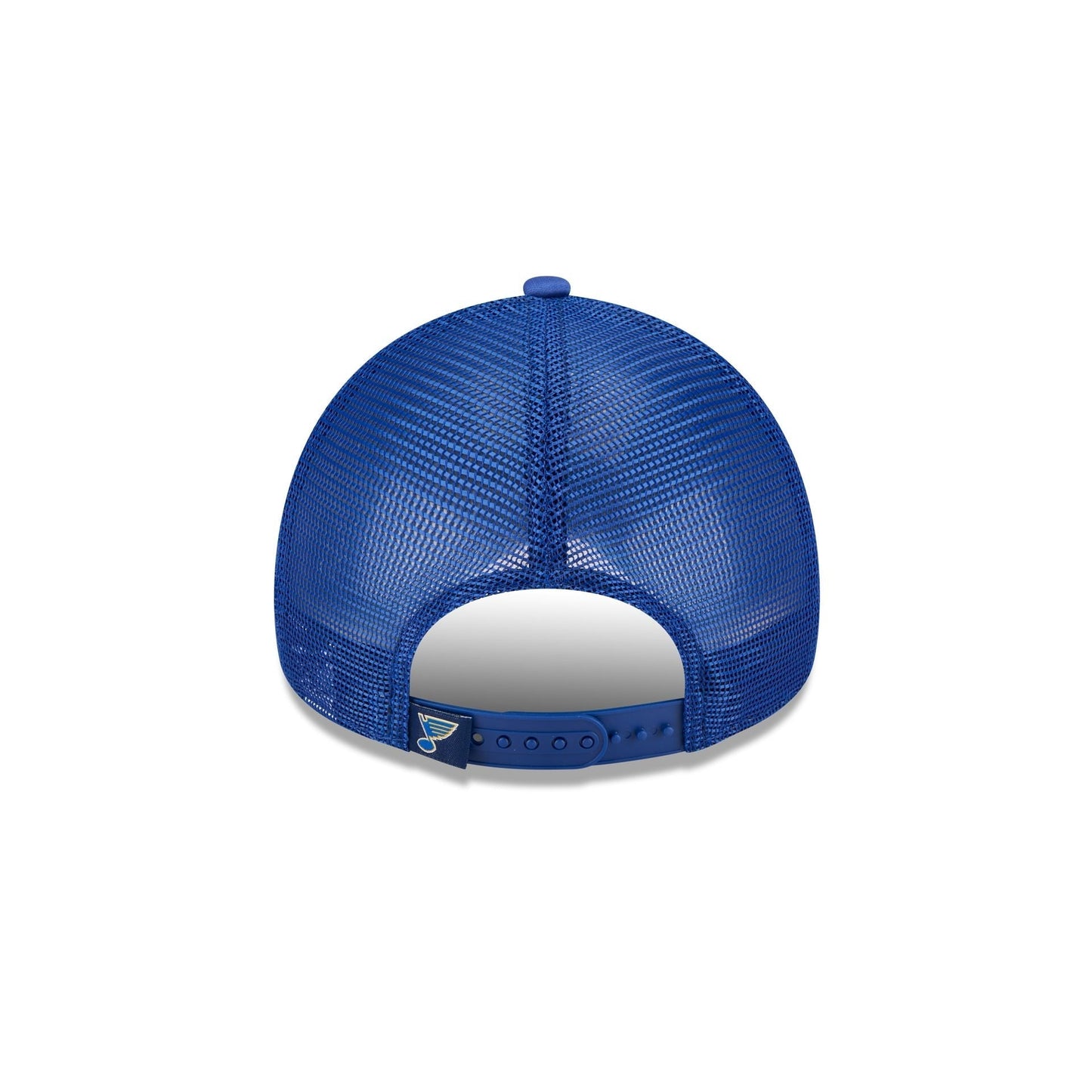 St. Louis Blues Distressed 9FORTY A-Frame Trucker Hat