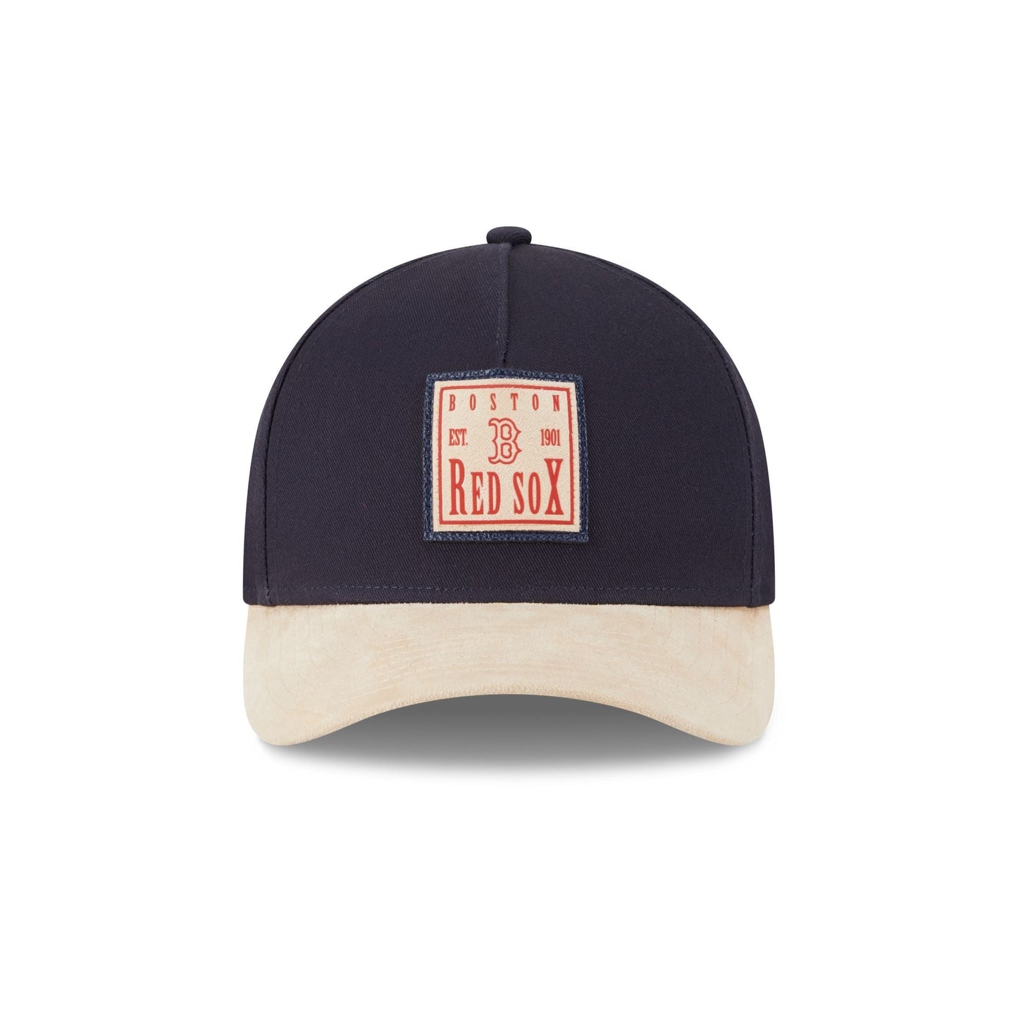 Boston Red Sox Suede Patch 9FORTY M-Crown A-Frame Adjustable Hat