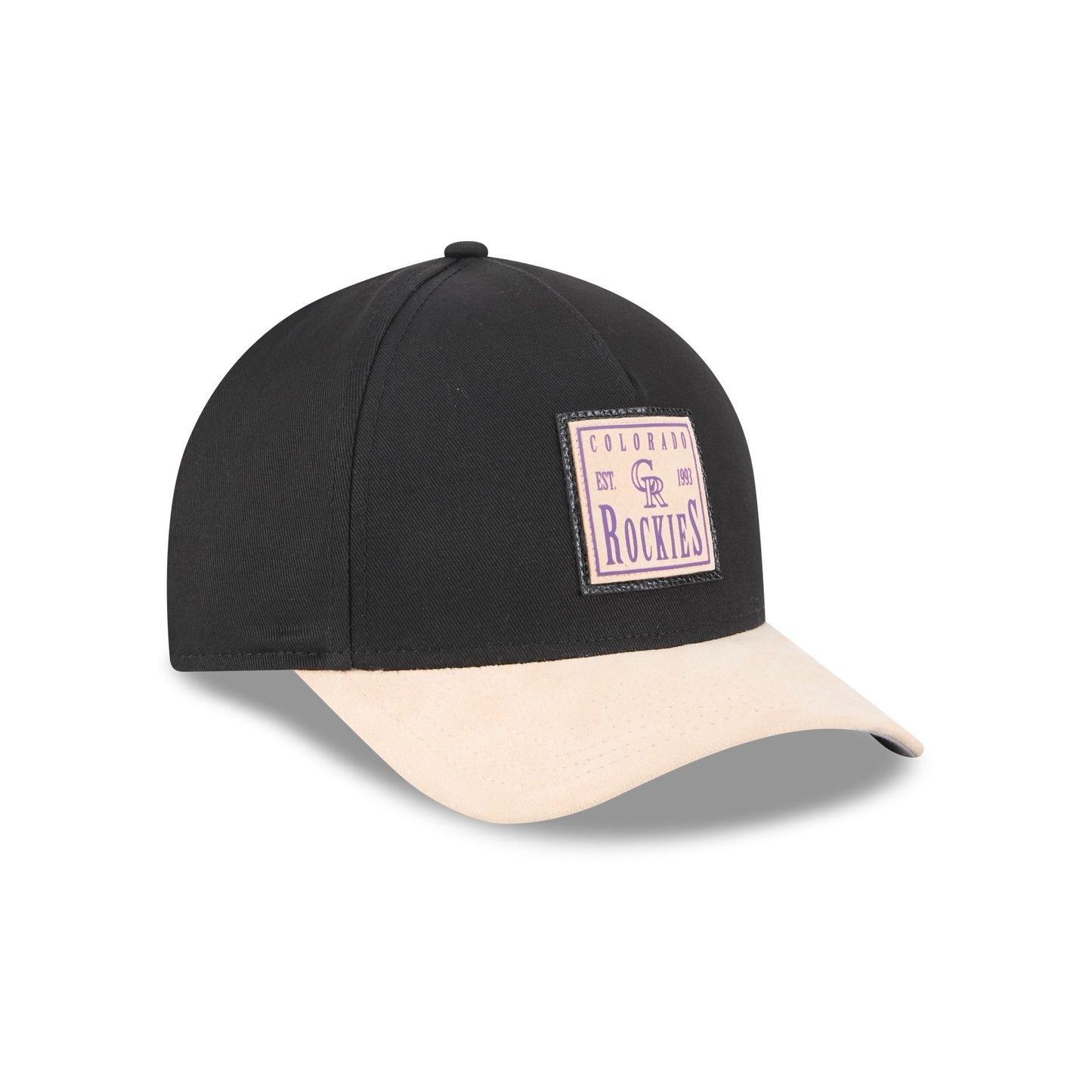 Colorado Rockies Suede Patch 9FORTY M-Crown A-Frame Adjustable Hat