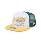 Athletics Retro Script 9FIFTY A-Frame Trucker Hat