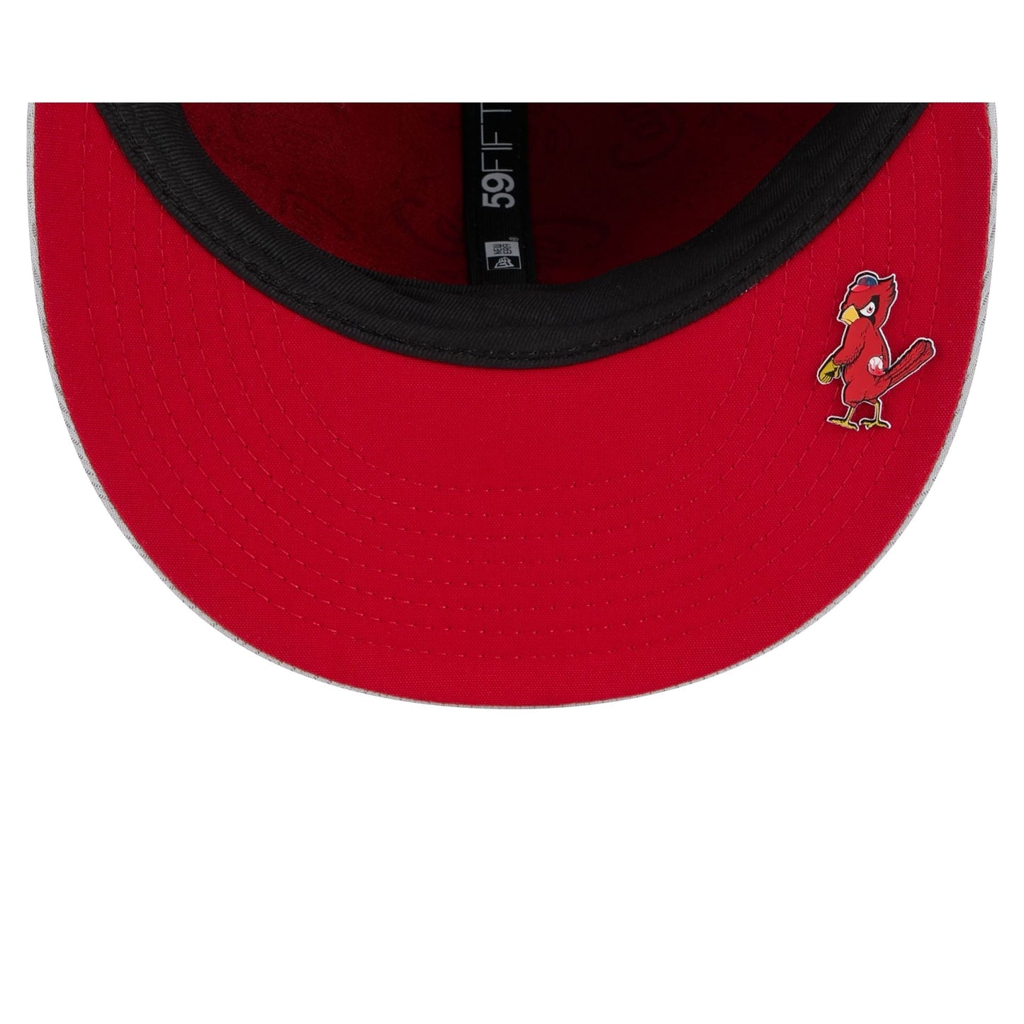 St. Louis Cardinals 2025 Clubhouse Gray 59FIFTY Fitted Hat