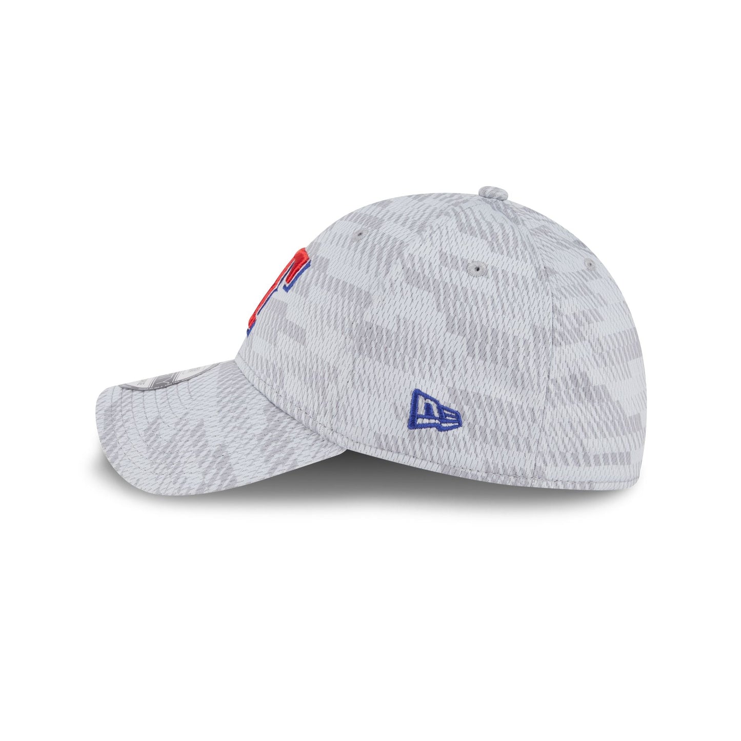 Texas Rangers 2025 Clubhouse Gray 39THIRTY Stretch Fit