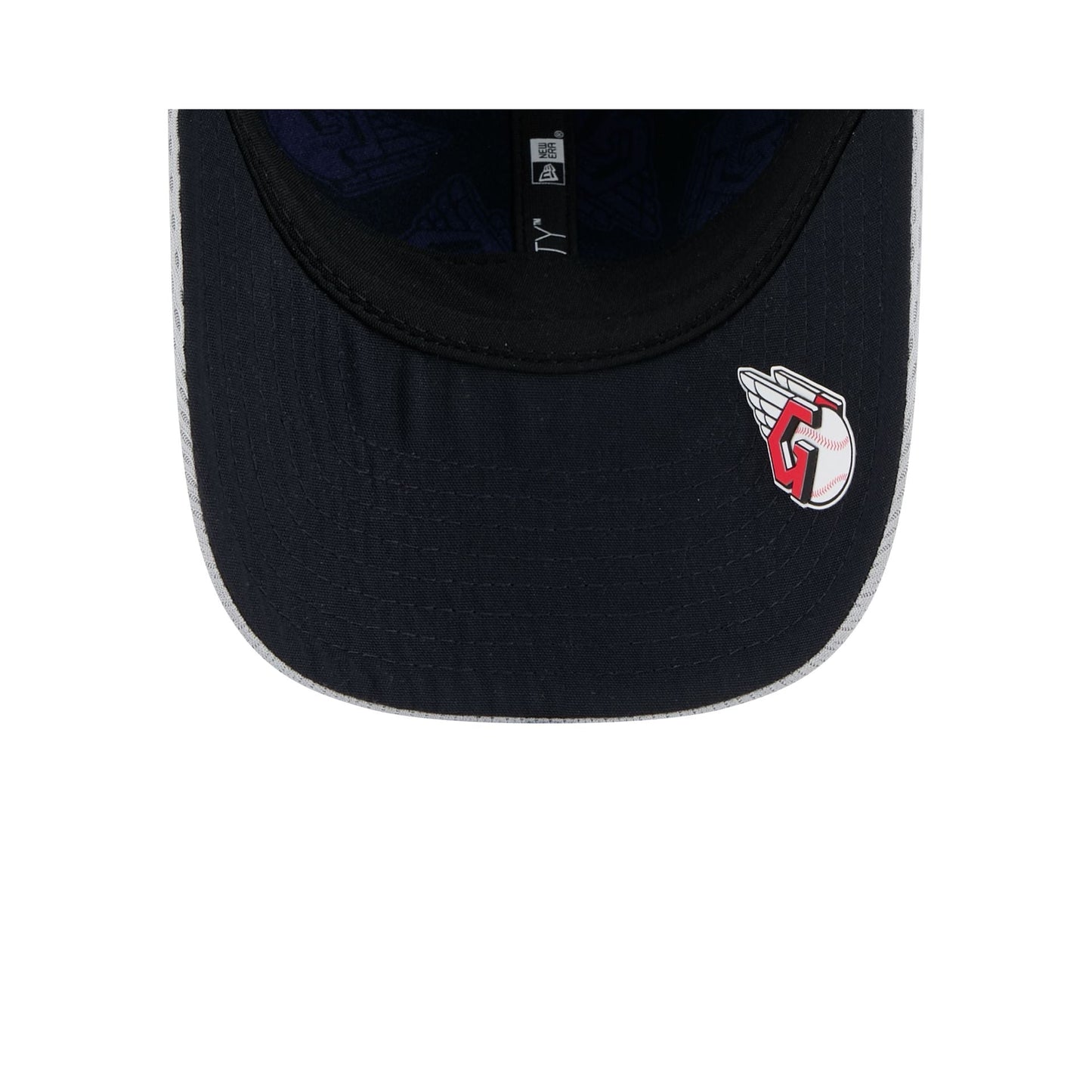 Cleveland Guardians 2025 Clubhouse Gray 9FORTY M-Crown Snapback Hat