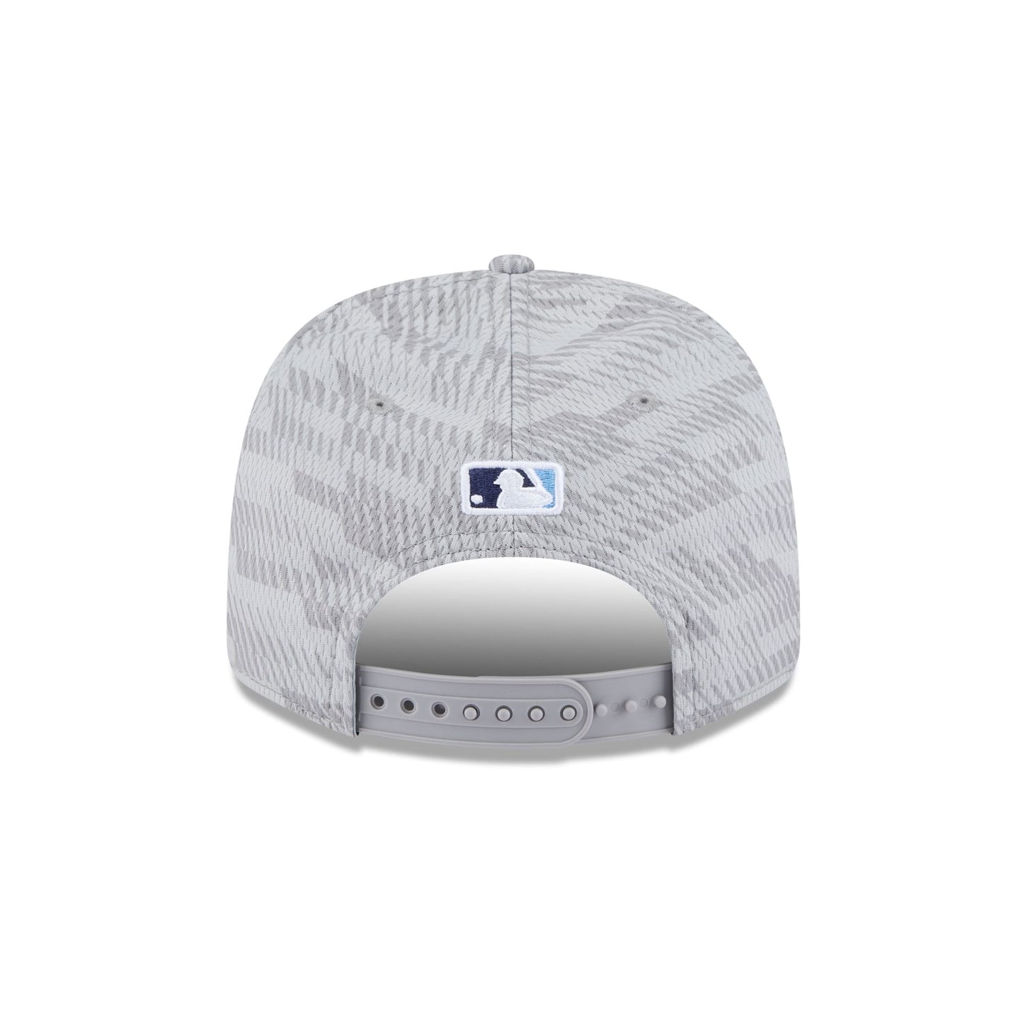 Tampa Bay Rays 2025 Clubhouse Gray 9SEVENTY Stretch-Snap Hat