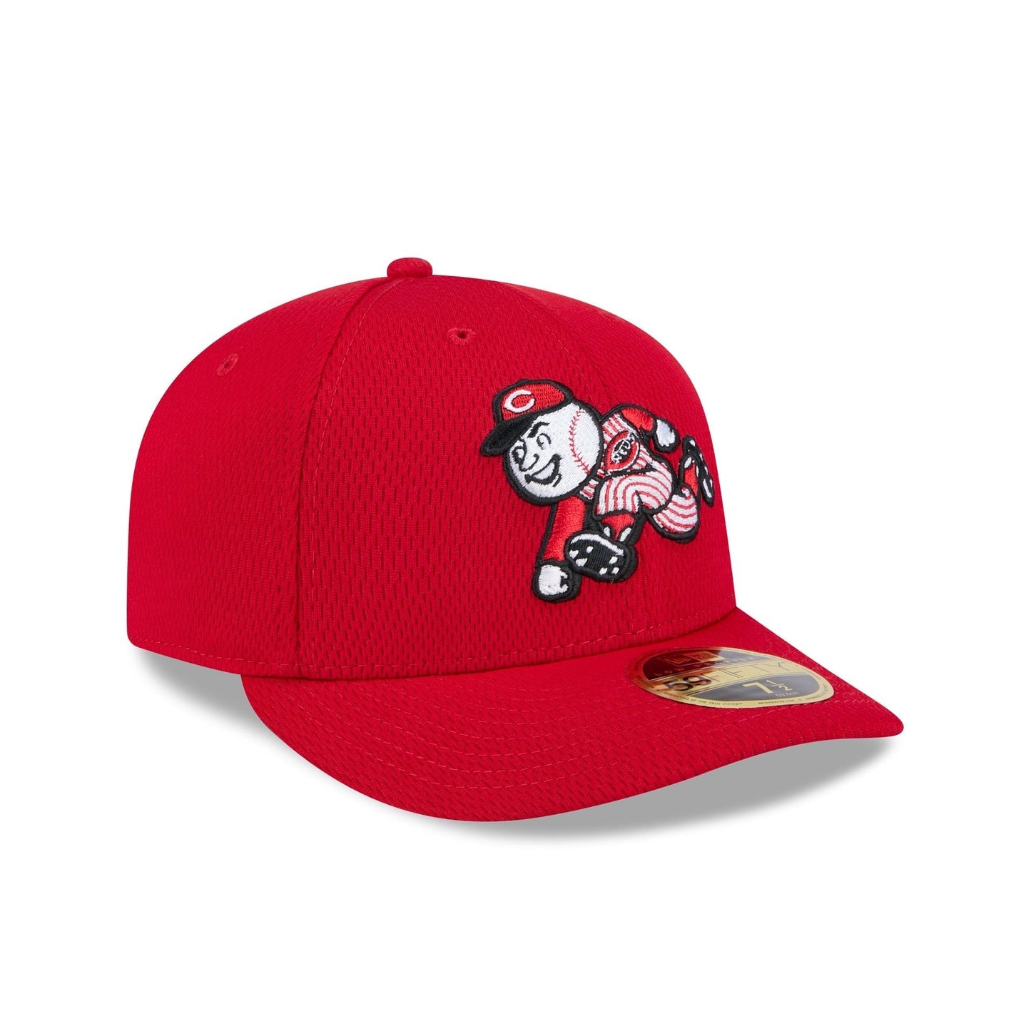 Cincinnati Reds 2025 Clubhouse Alt Low Profile 59FIFTY Fitted Hat