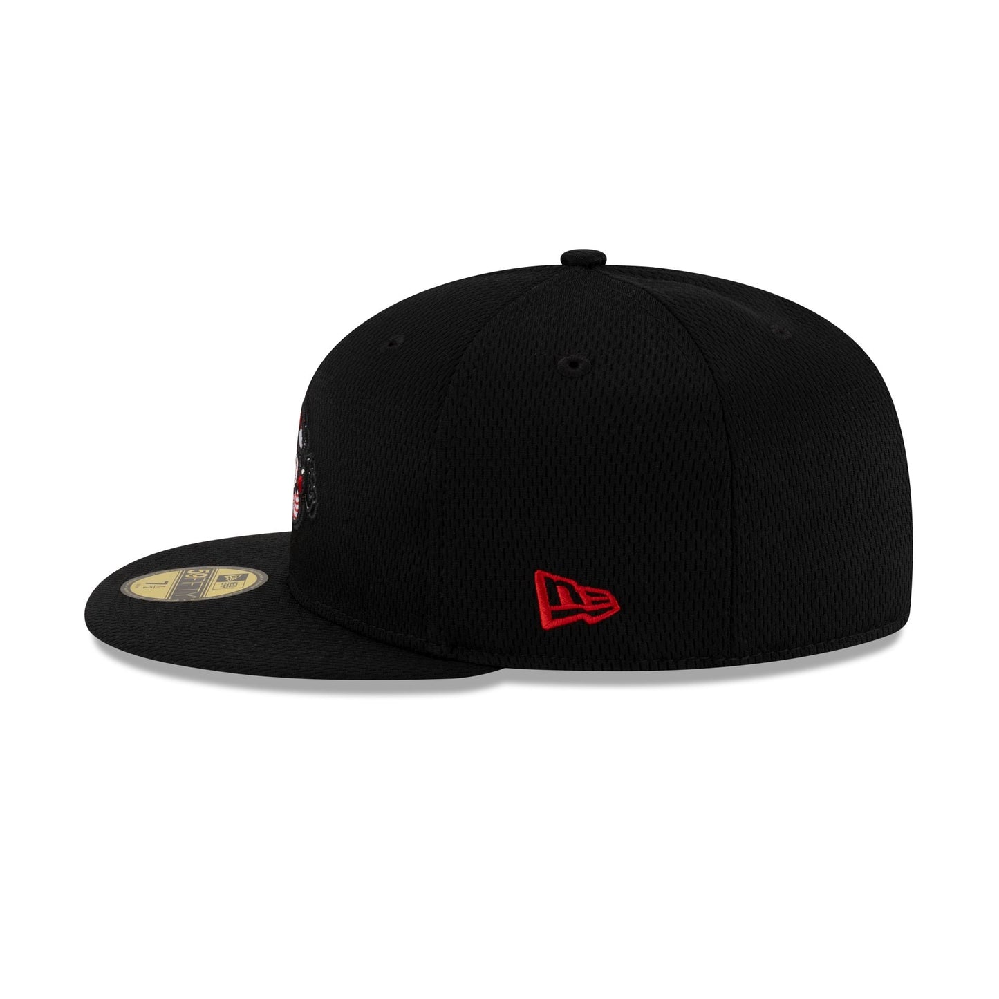 Cincinnati Reds 2025 Clubhouse Alt Black 59FIFTY Fitted Hat