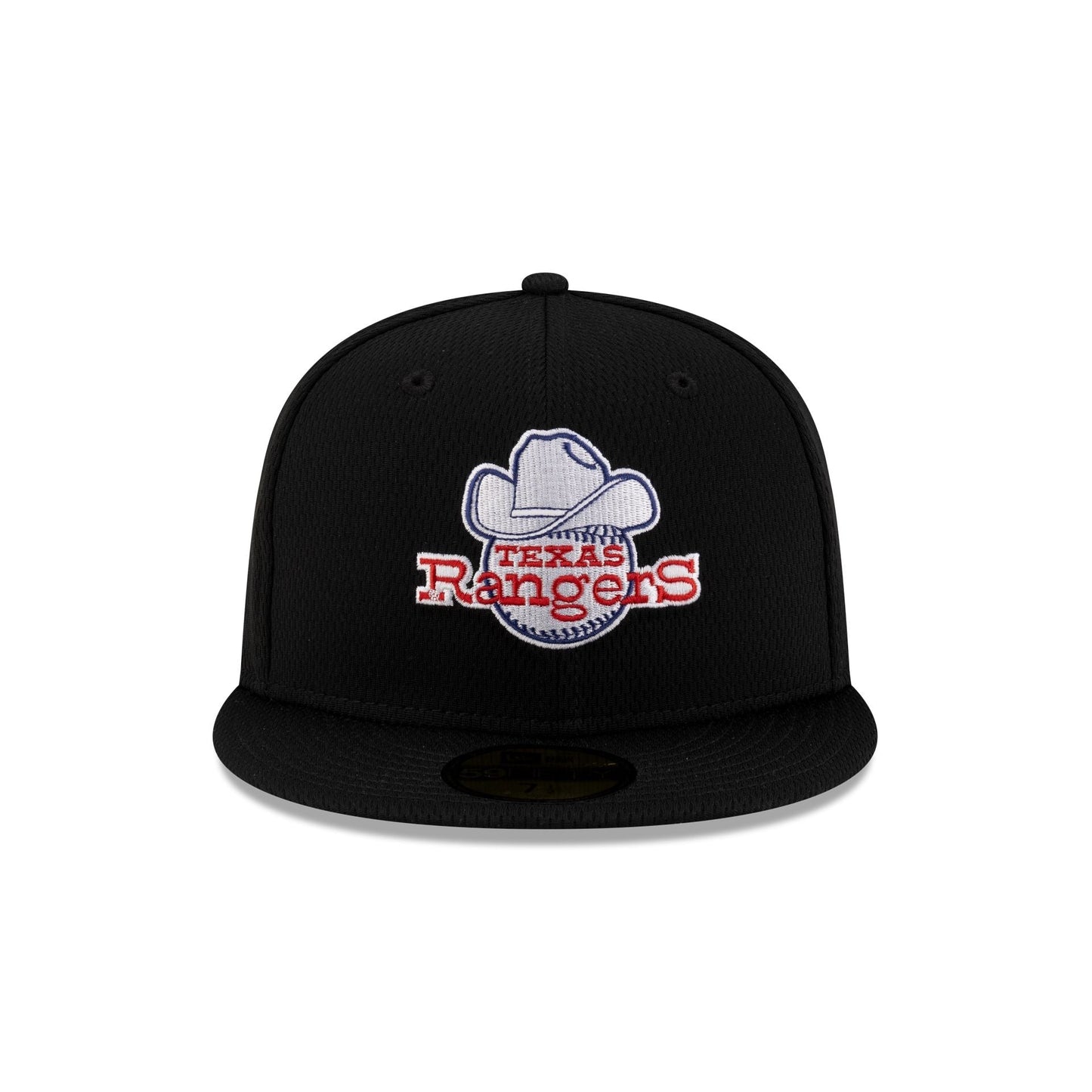 Texas Rangers 2025 Clubhouse Alt Black 59FIFTY Fitted Hat