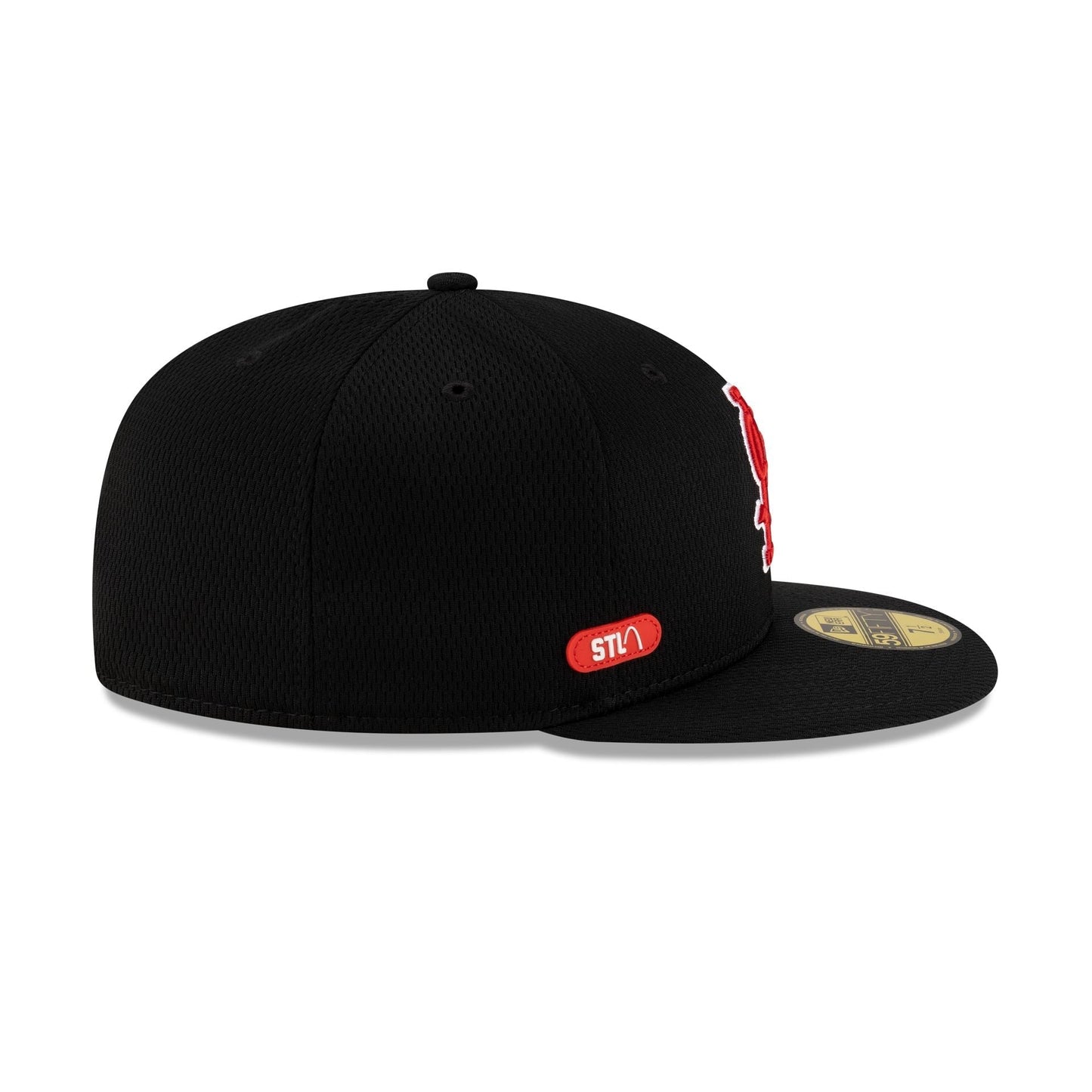 St. Louis Cardinals 2025 Clubhouse Black 59FIFTY Fitted Hat