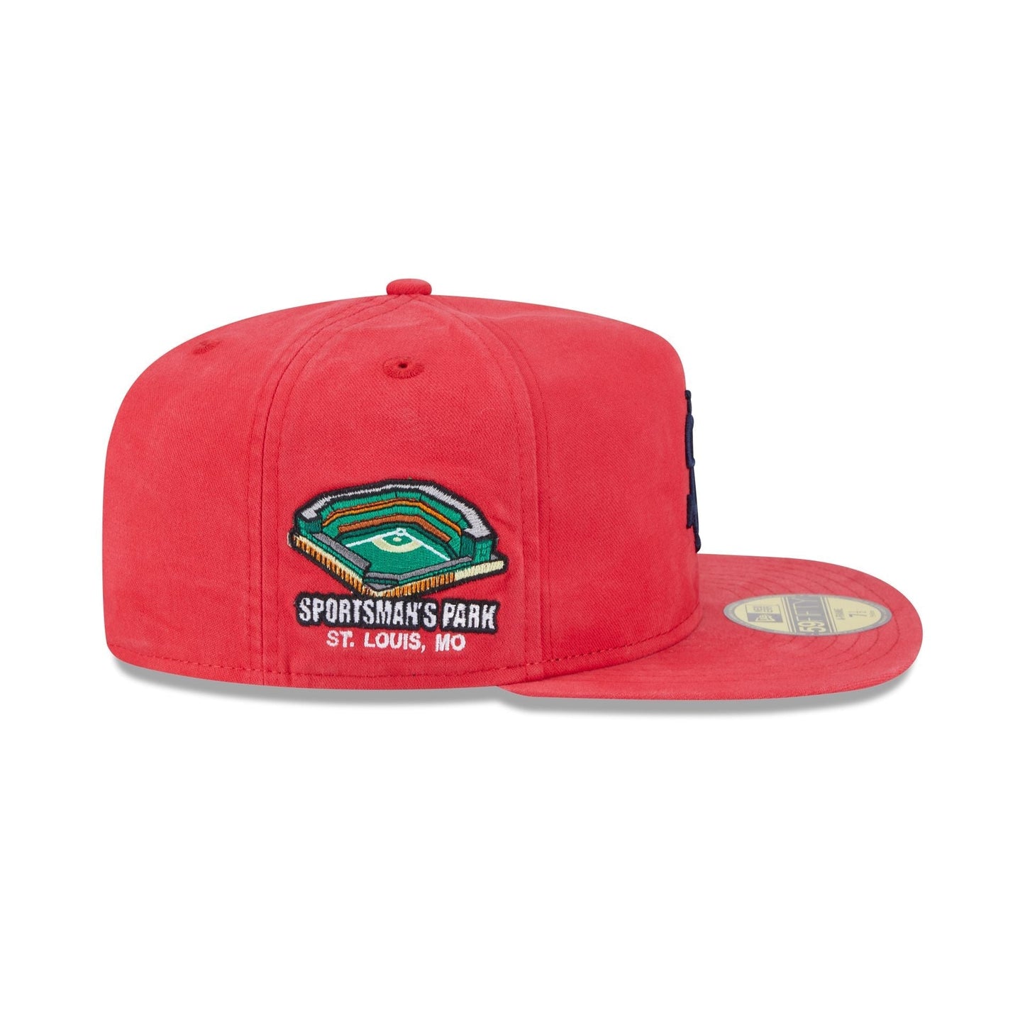 St. Louis Cardinals Championship Side Flag 59FIFTY A-Frame Fitted Hat