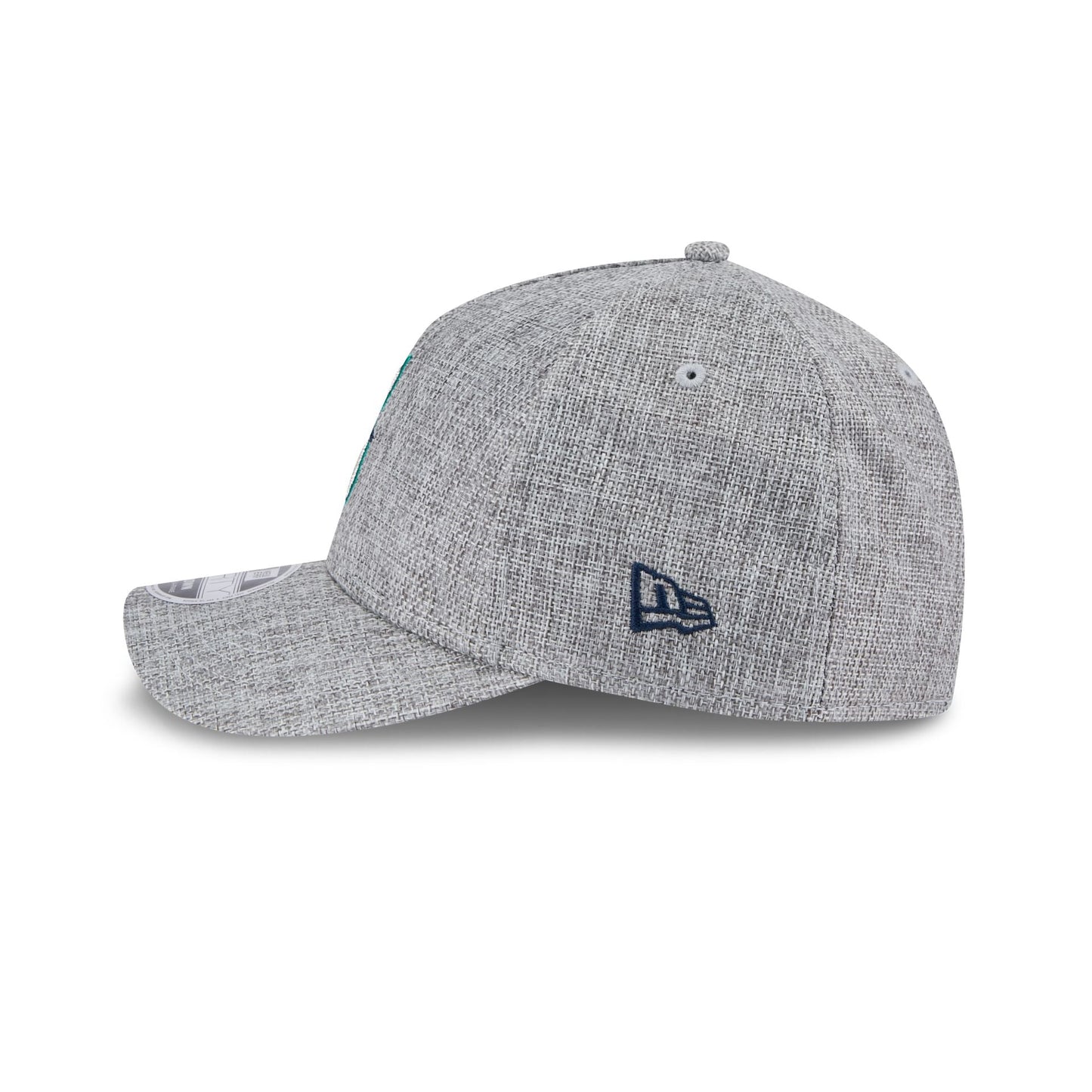 Seattle Mariners Cotton Weave Gray 9FORTY M-Crown A-Frame Snapback Hat