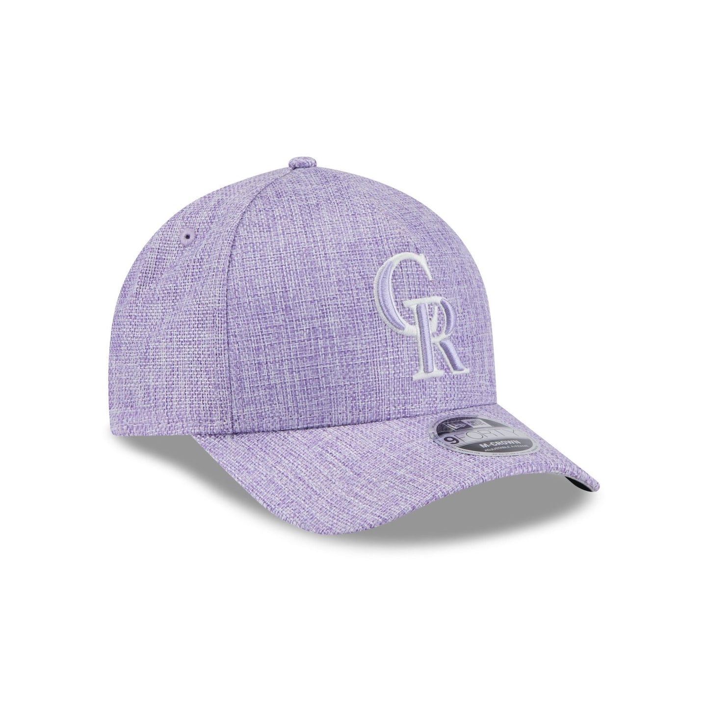 Colorado Rockies Cotton Weave Purple 9FORTY M-Crown A-Frame Snapback Hat