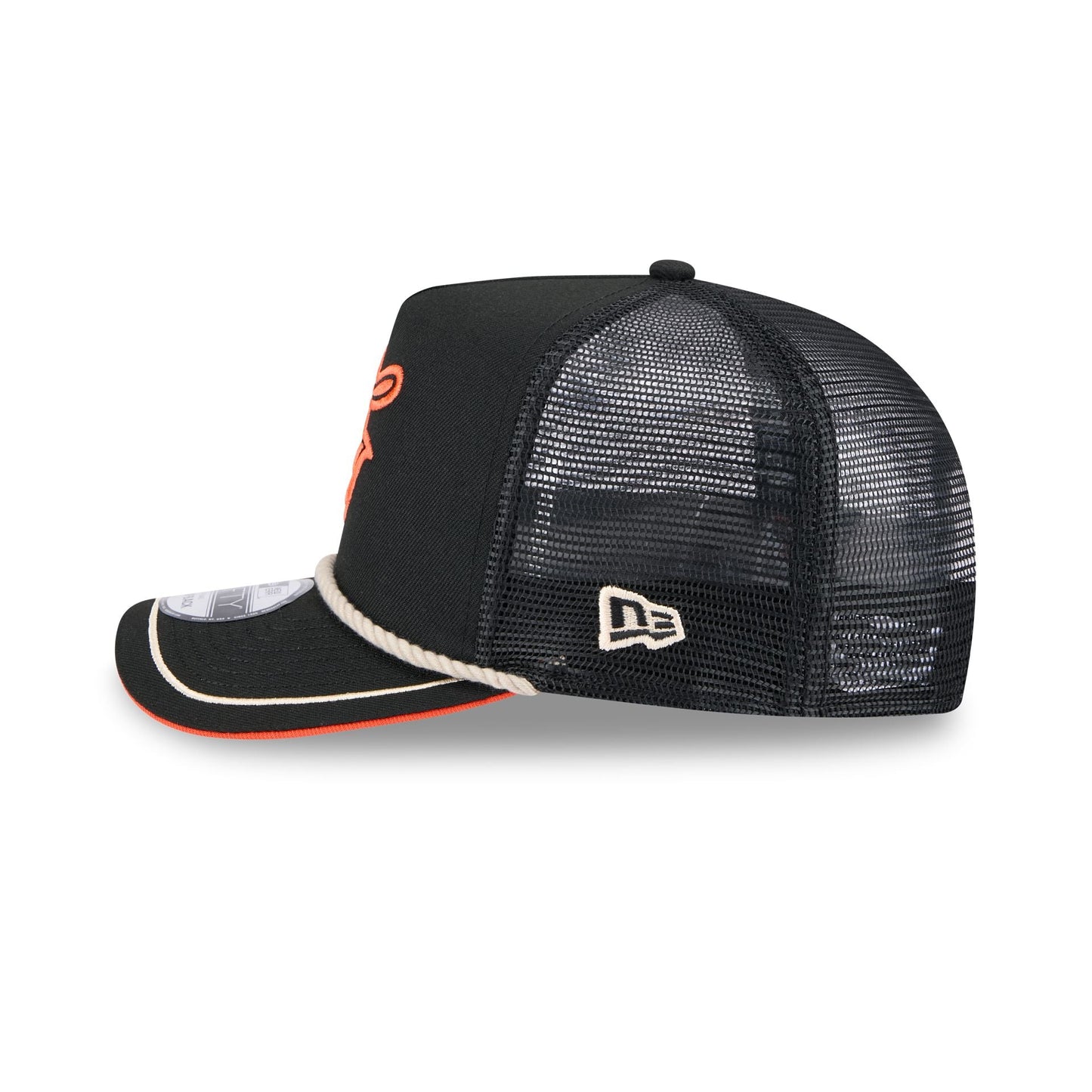 Baltimore Orioles Vintage Team Rope 9FIFTY A-Frame Trucker