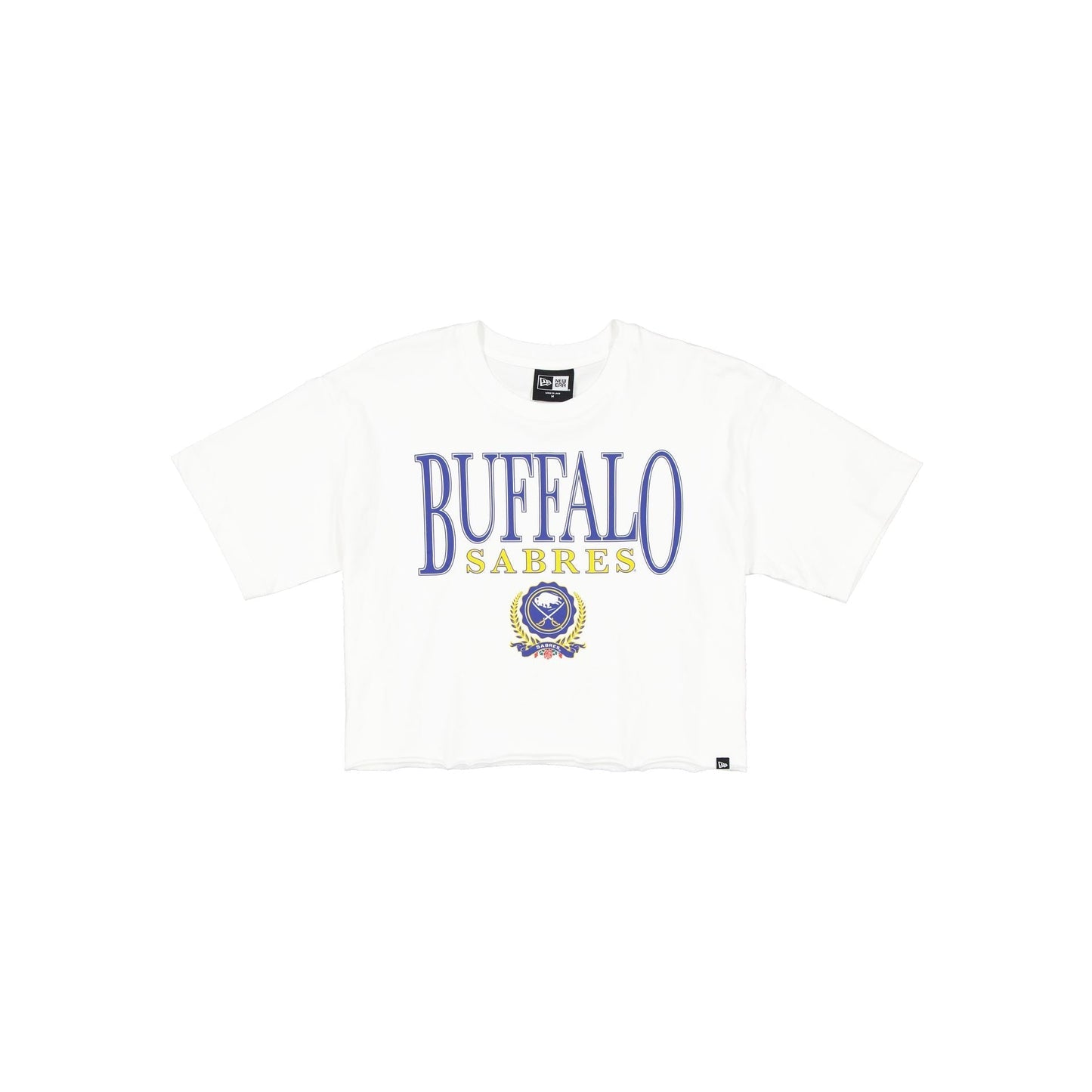 Buffalo Sabres Throwback Prep Women's Cropped T-Shirt