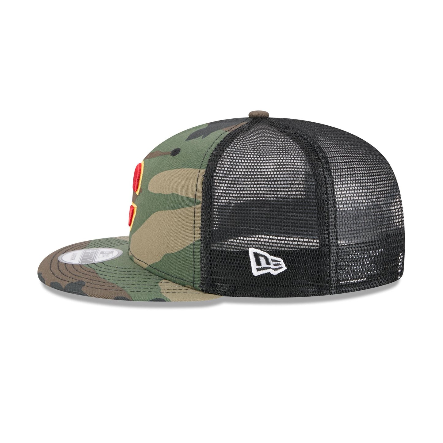 Calgary Flames Camo 9FIFTY Trucker Hat
