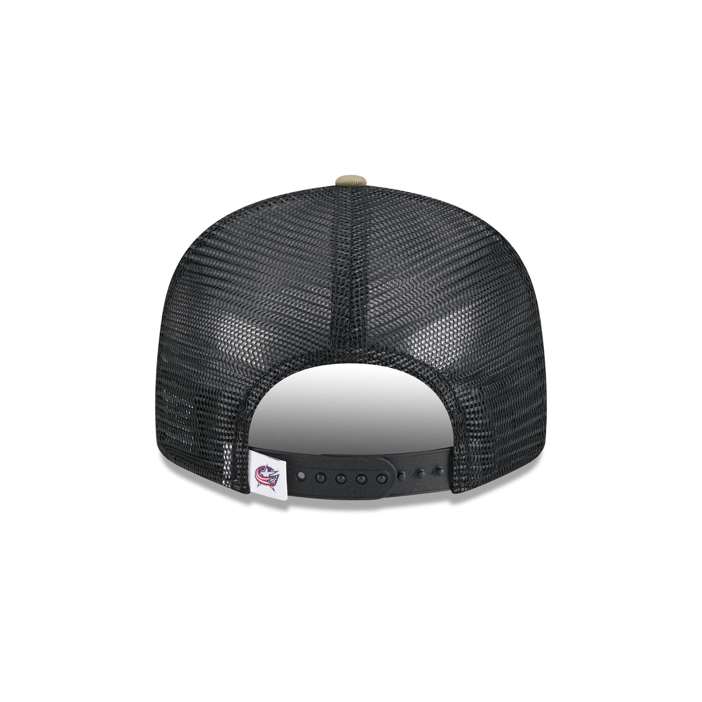 Columbus Blue Jackets Camo 9FIFTY Trucker Hat