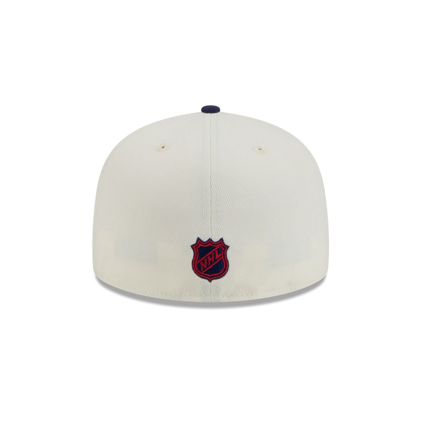 Columbus Blue Jackets Chrome White 59FIFTY Fitted Hat