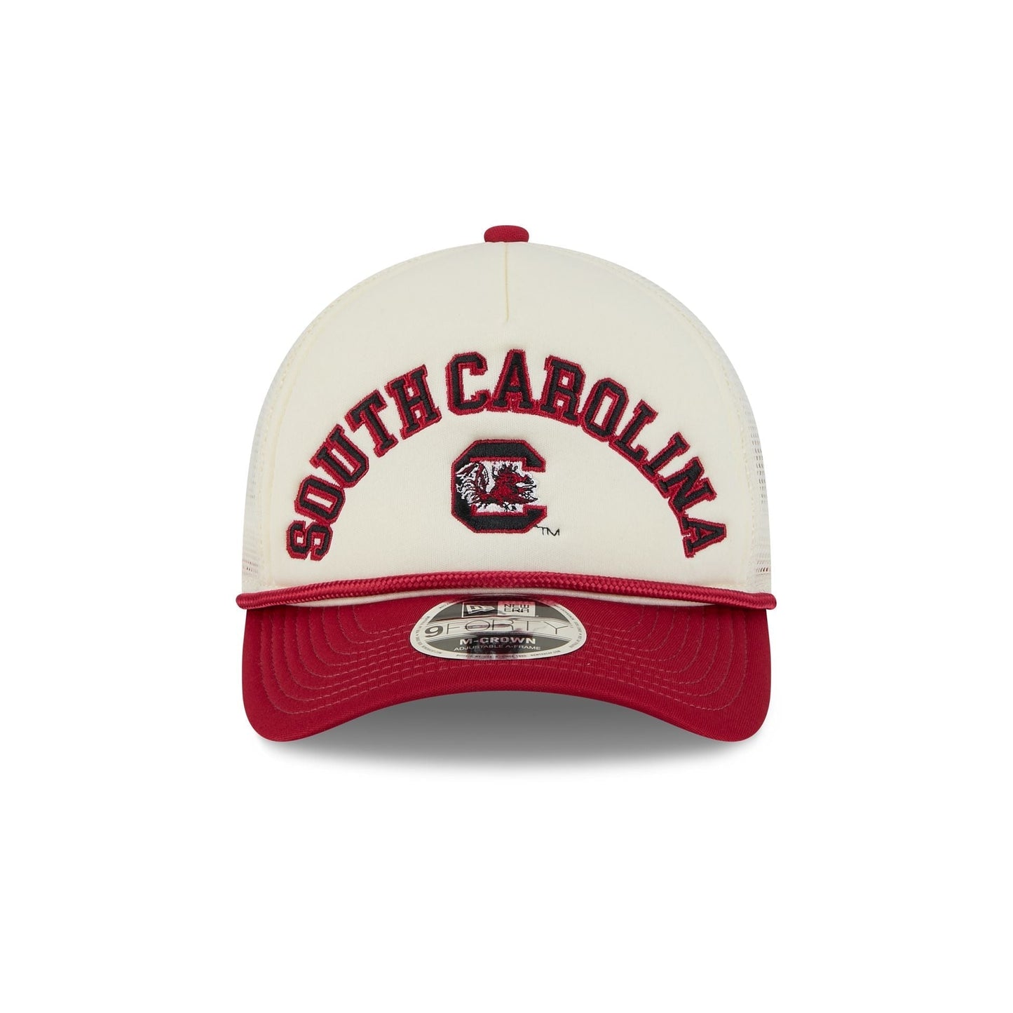 South Carolina Gamecocks Chrome Arch 9FORTY M-Crown A-Frame Trucker Hat