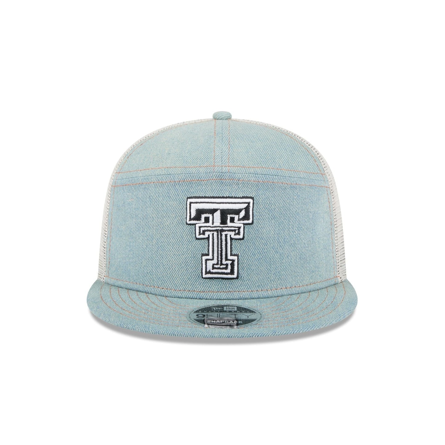 Texas Tech Red Raiders Denim 9FIFTY Split Panel Trucker Hat