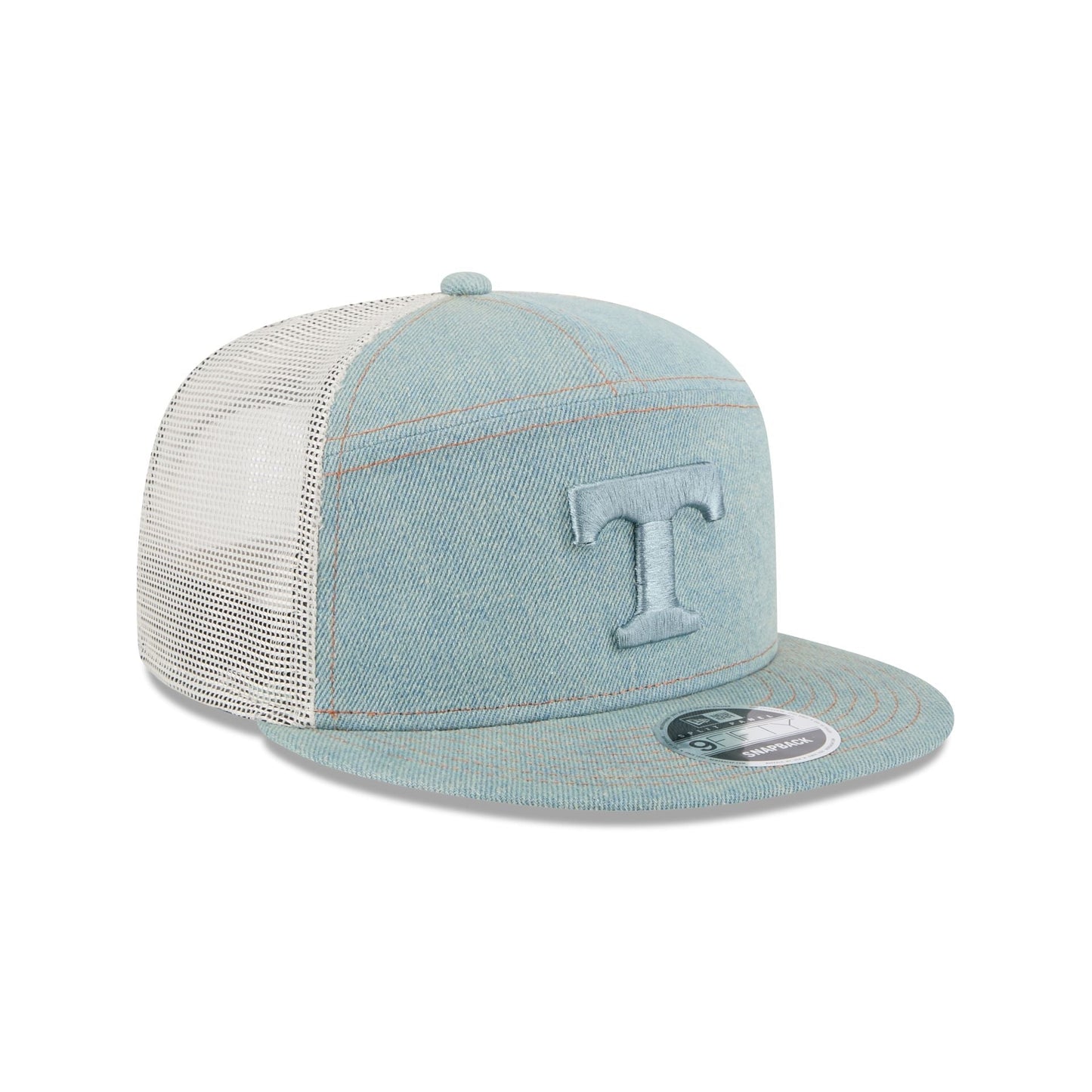 Tennessee Volunteers Denim 9FIFTY Split Panel Trucker Hat