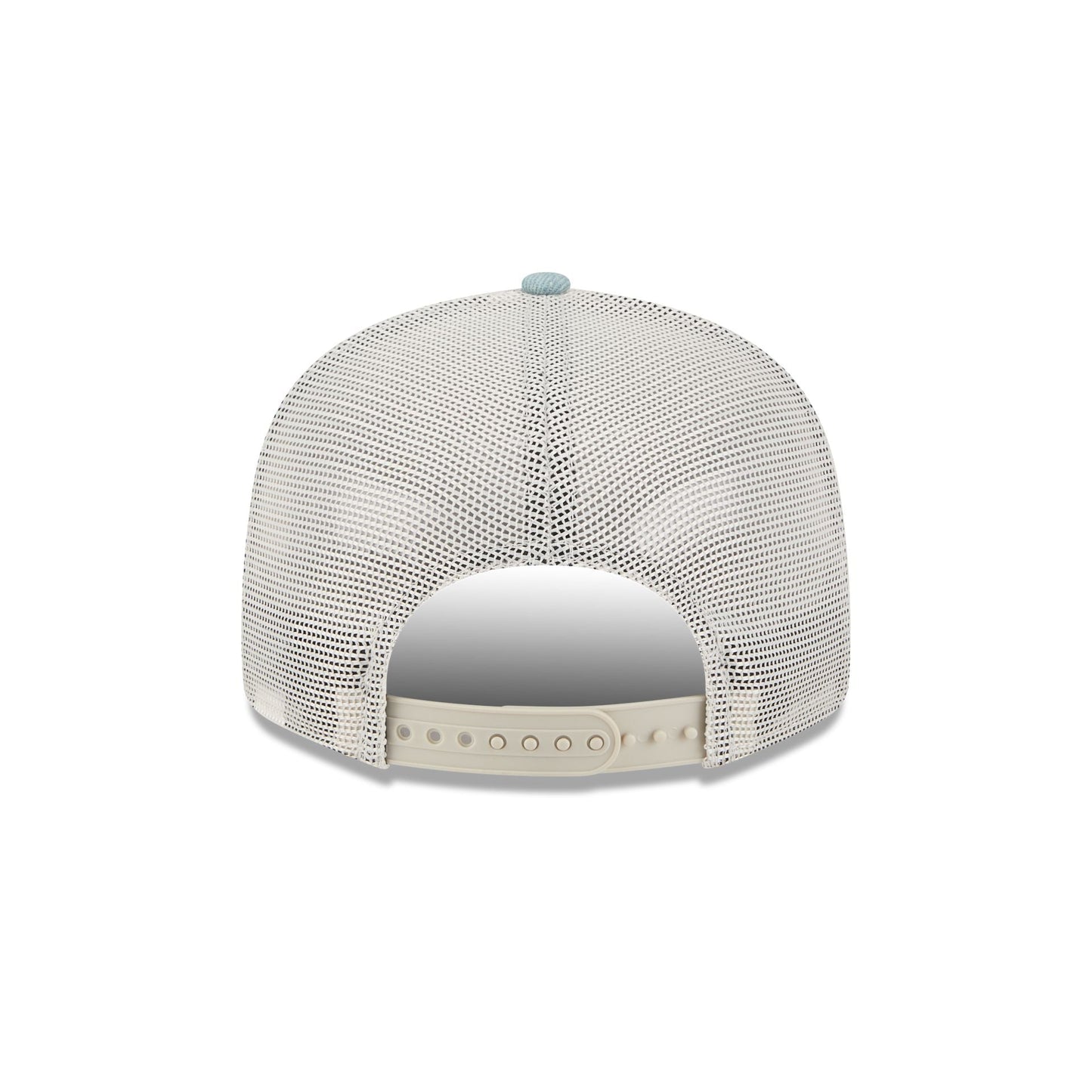 UCLA Bruins Denim 9FIFTY Split Panel Trucker Hat