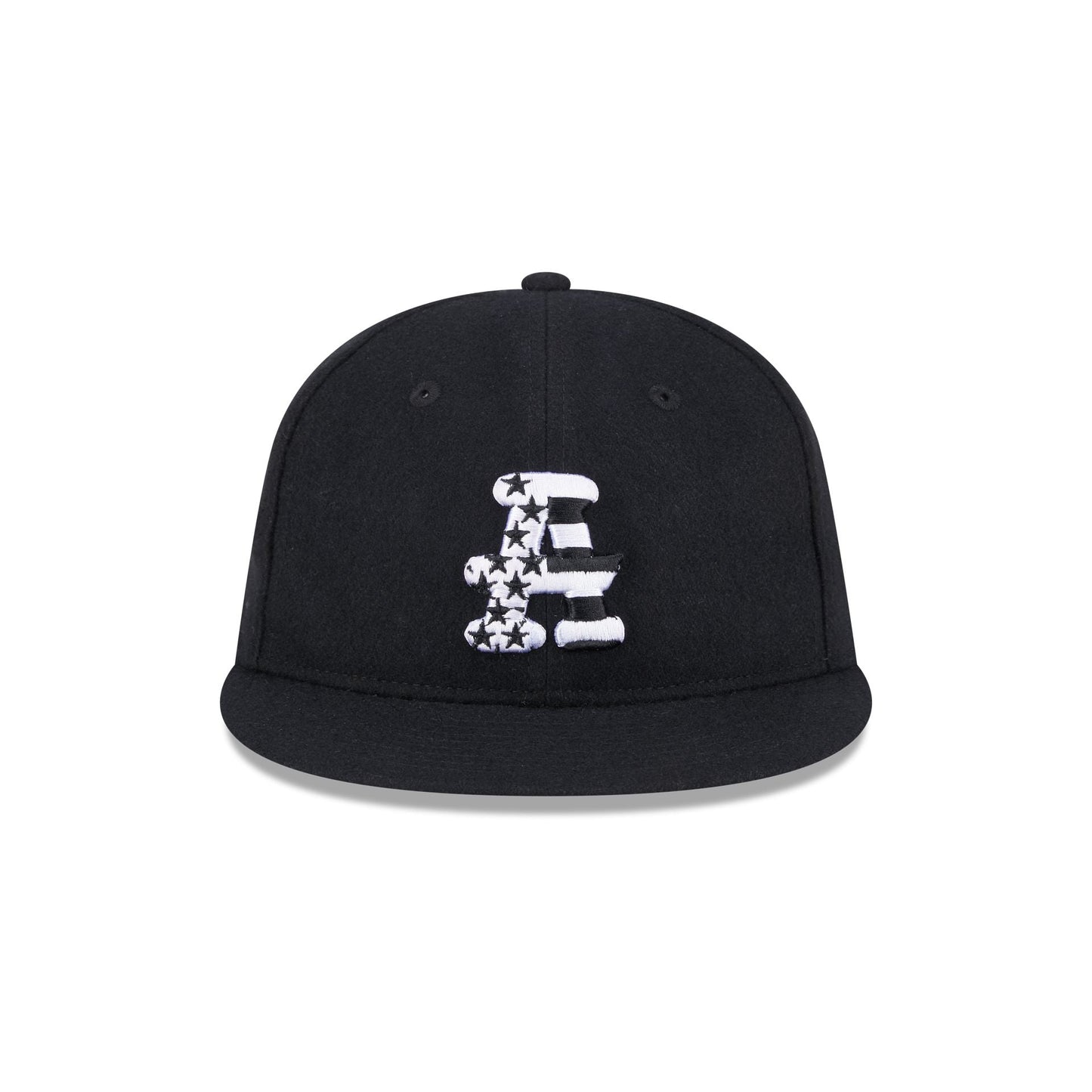 Atlanta Black Crackers Flag Retro Crown 59FIFTY Fitted Hat
