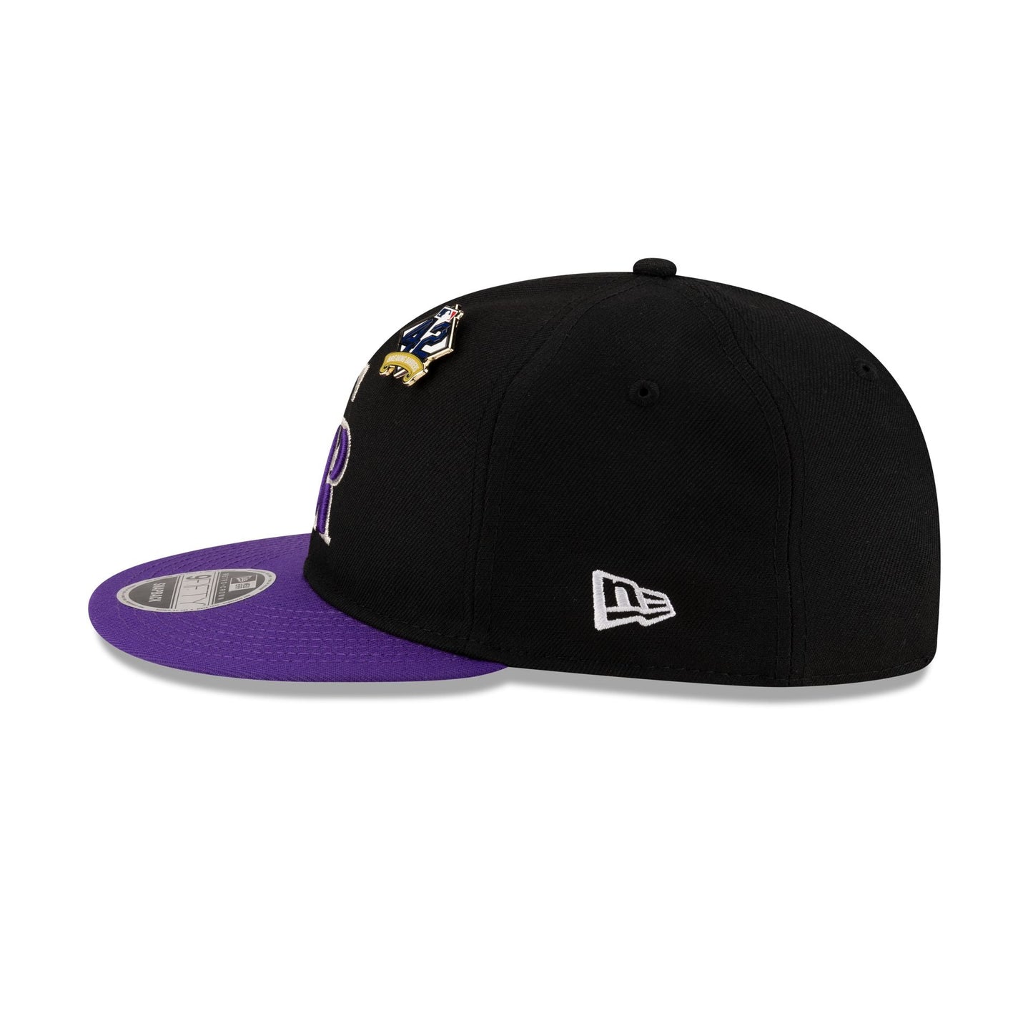 Colorado Rockies Jackie Robinson Day 2025 Retro Crown 9FIFTY Snapback Hat