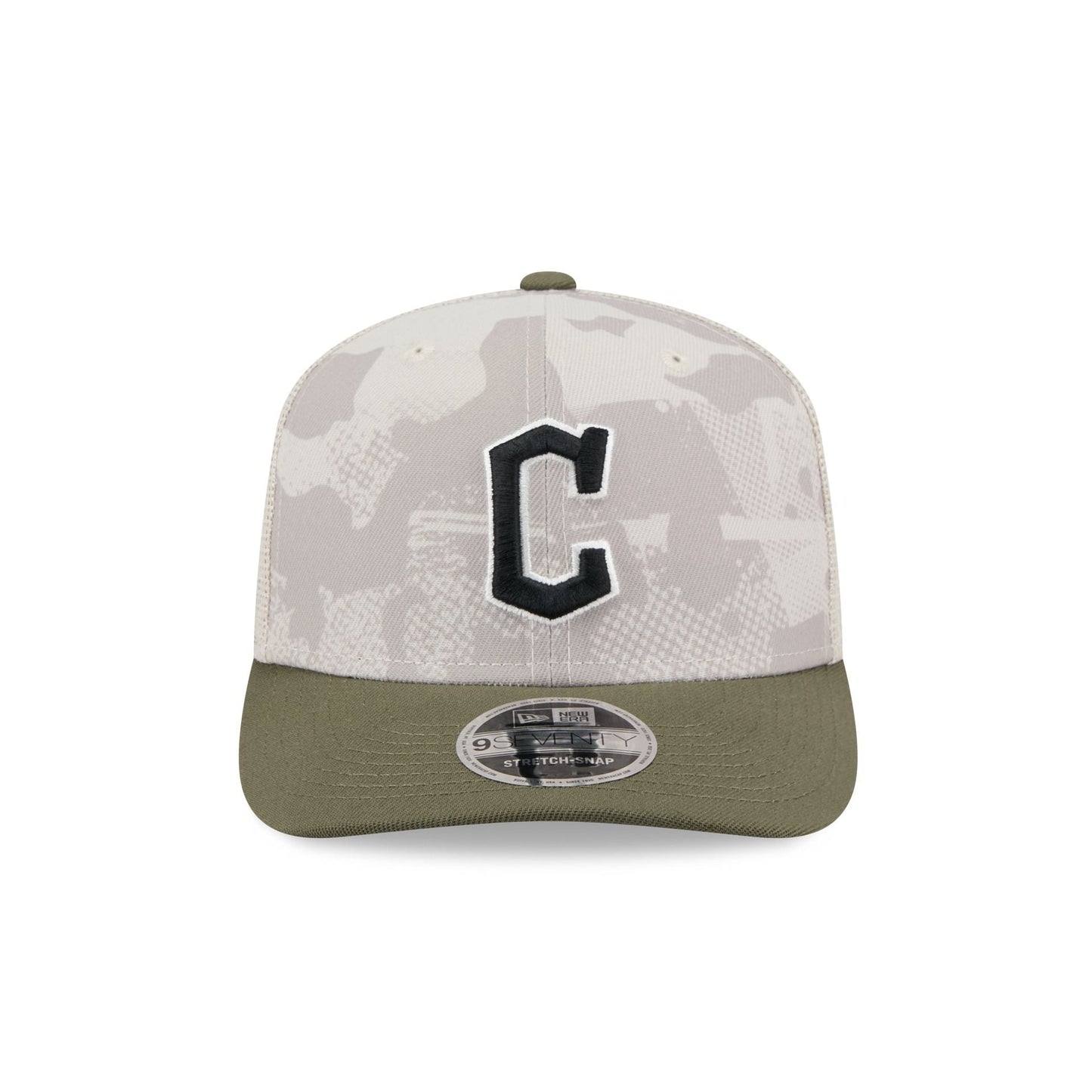 Cleveland Guardians Armed Forces Day 2025 9SEVENTY Trucker Hat