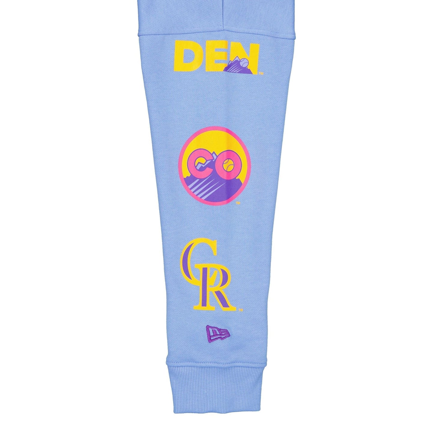 Colorado Rockies City Connect Women's Pastel Blue Hoodie