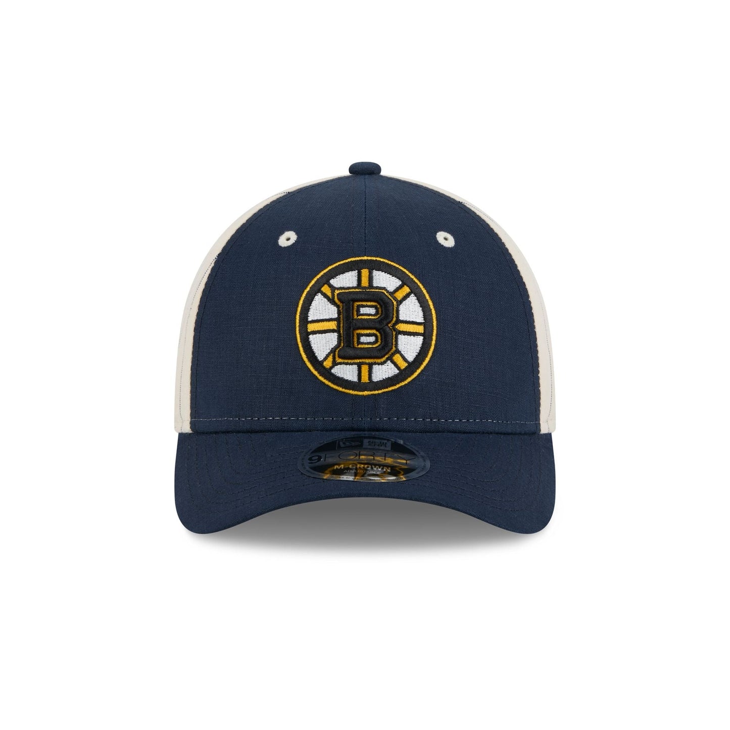 Boston Bruins Linen 9FORTY M-Crown Snapback Hat