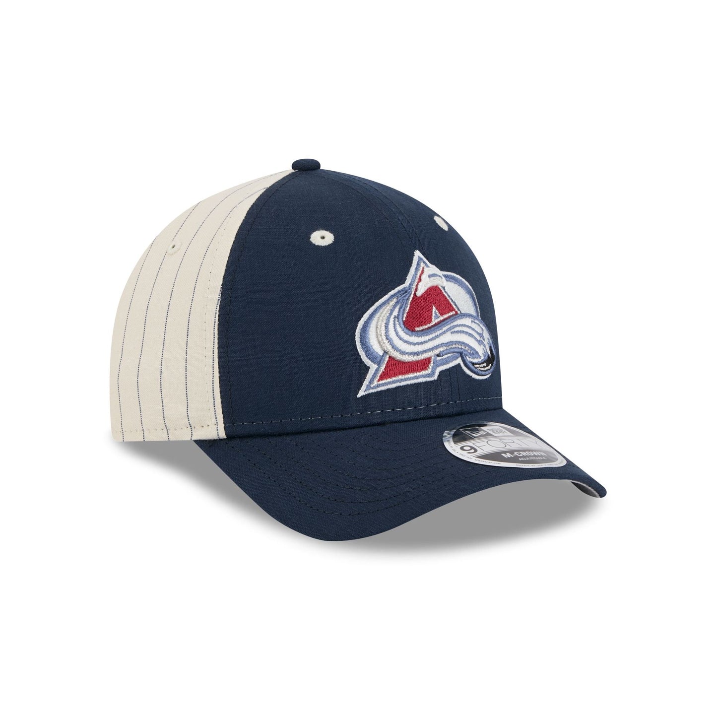 Colorado Avalanche Linen 9FORTY M-Crown Snapback Hat