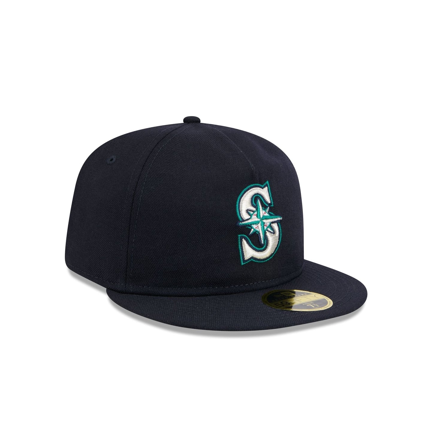 Seattle Mariners Retro Crown Boho Wool 59FIFTY Fitted Hat