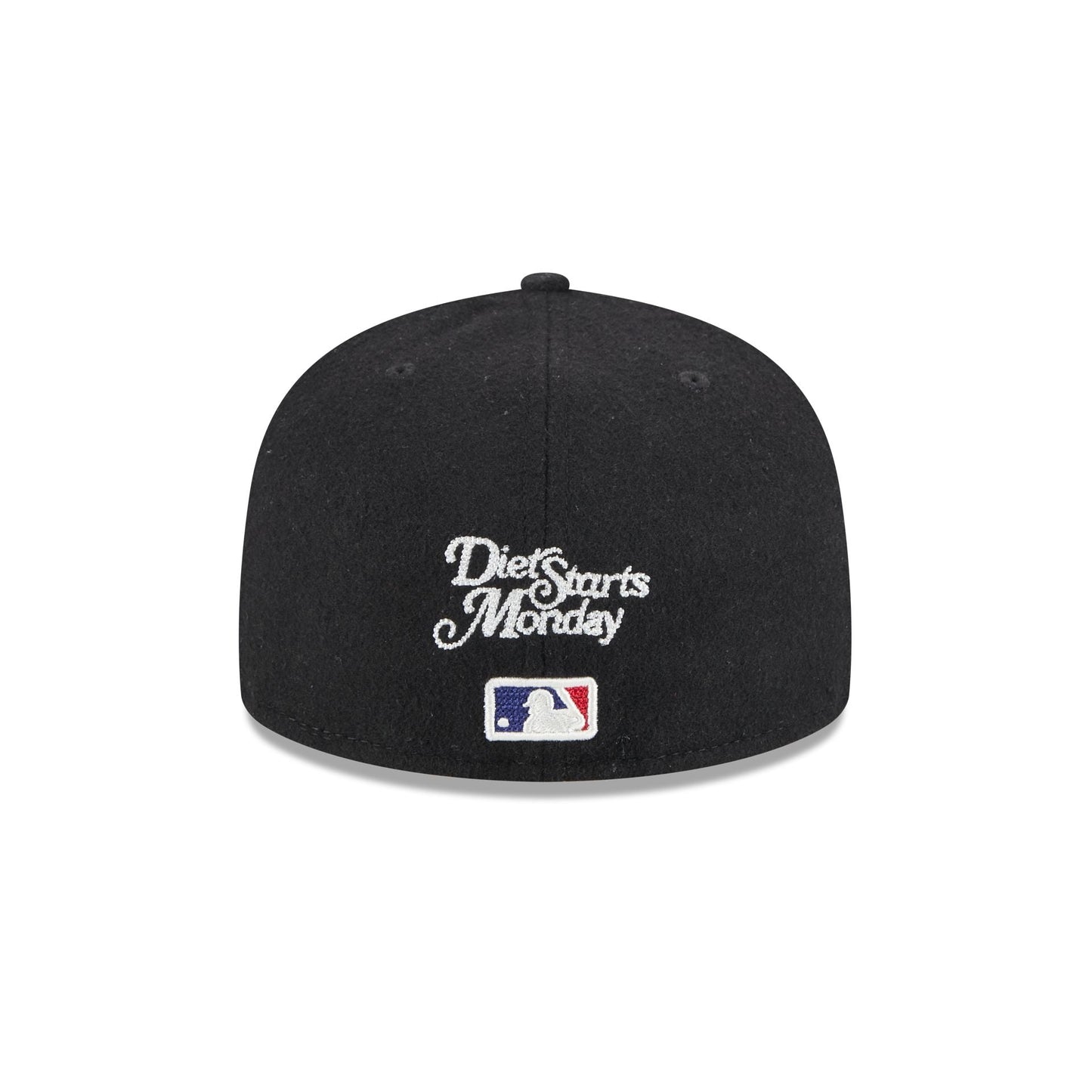 Atlanta Braves Diet Starts Monday Can't Teach Taste Black 59FIFTY Fitted Hat