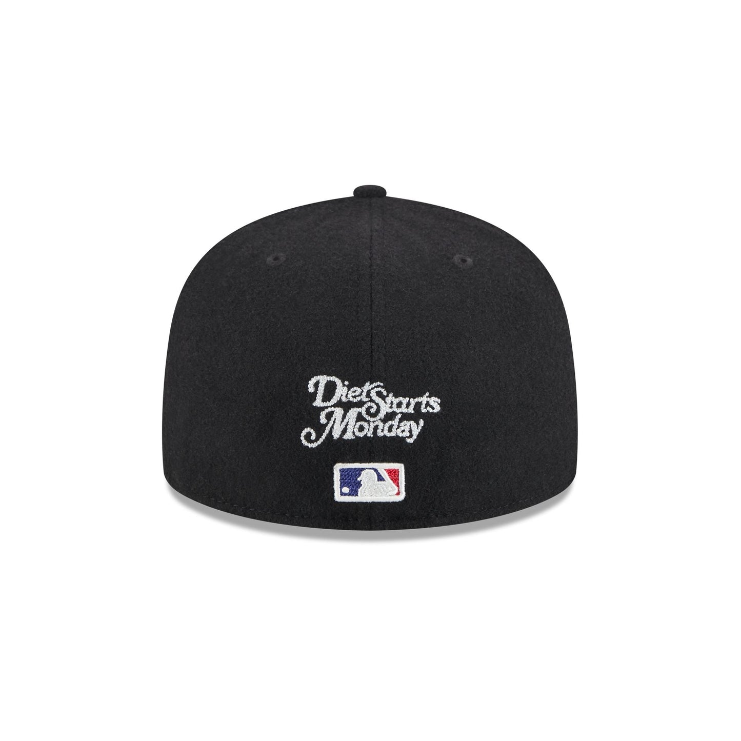Texas Rangers Diet Starts Monday Can't Teach Taste Black 59FIFTY Fitted Hat