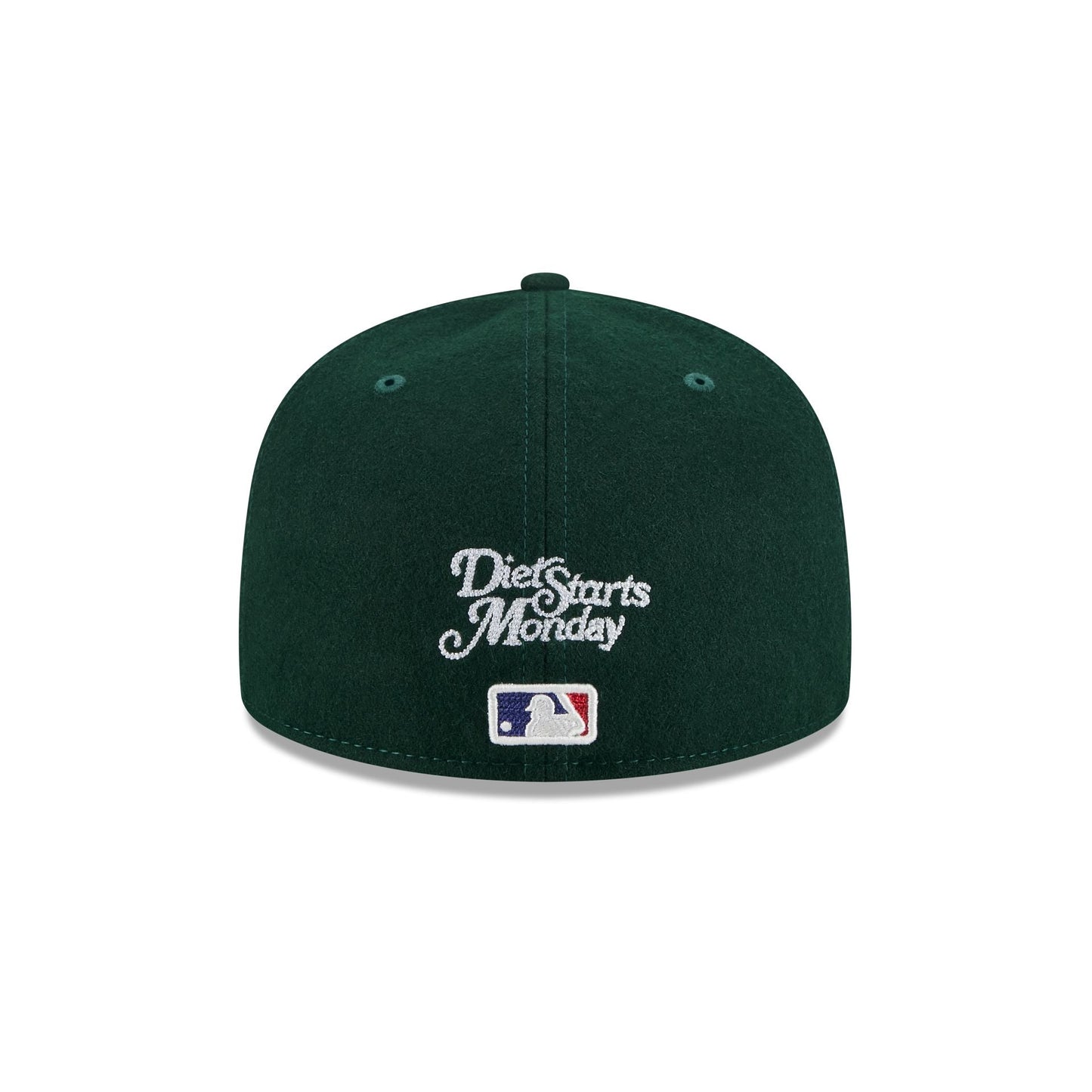 Texas Rangers Diet Starts Monday Can't Teach Taste Green 59FIFTY Fitted Hat