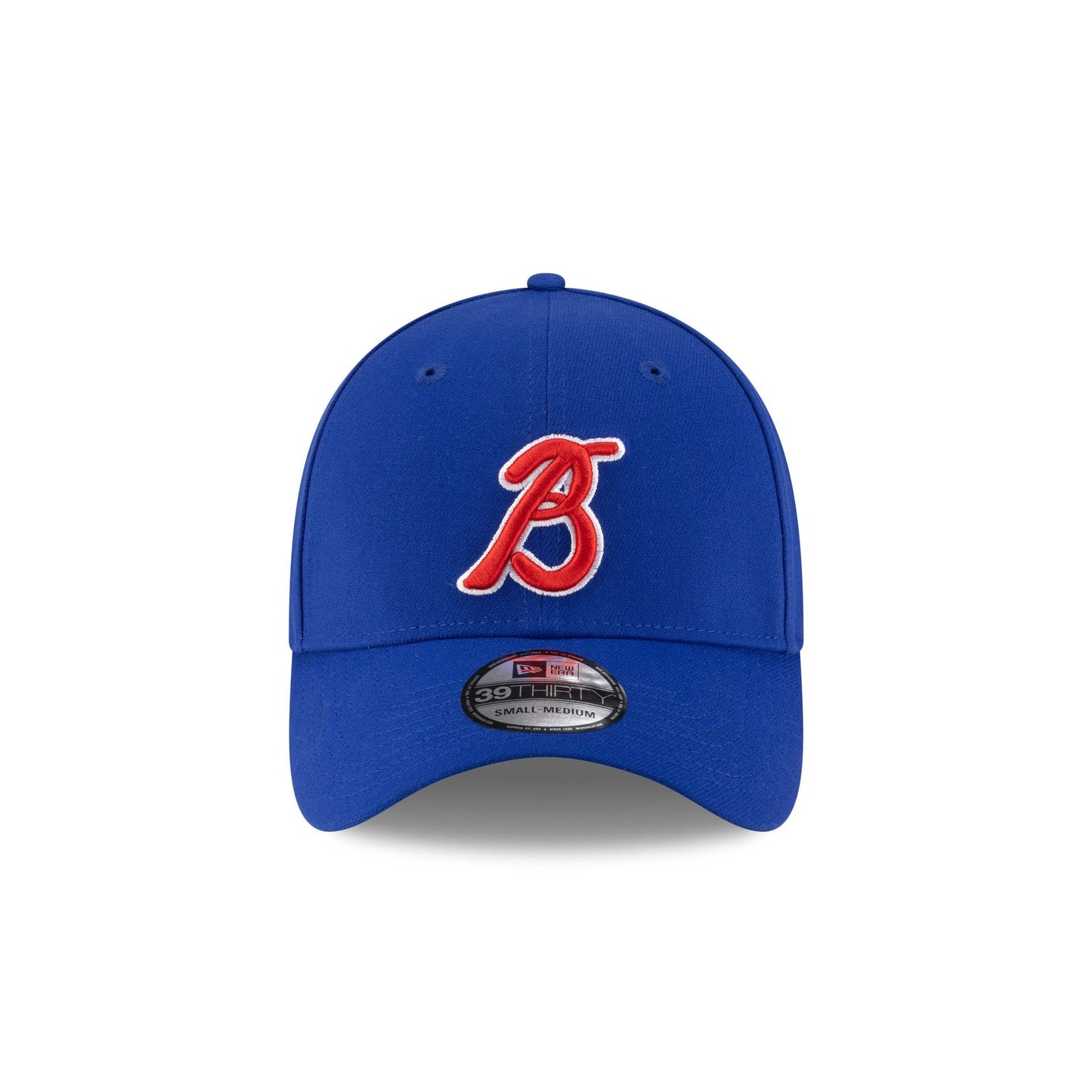 Bravos de León LMB 100th Anniversary Alt Blue 39THIRTY Stretch Fit Hat