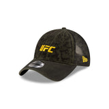 UFC Oil Wash Olive 9TWENTY Trucker Hat