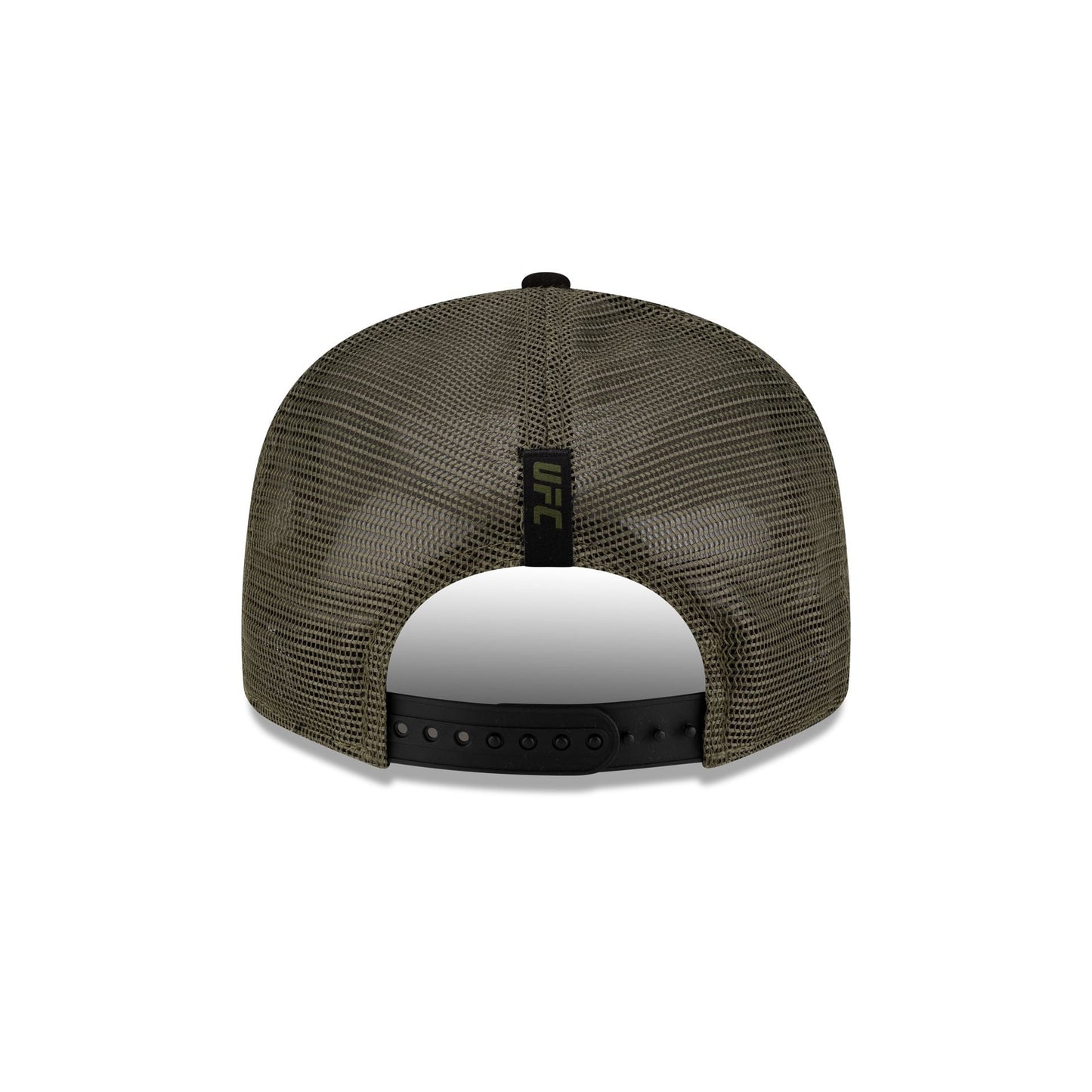 UFC Suede Black 9FIFTY Trucker Hat