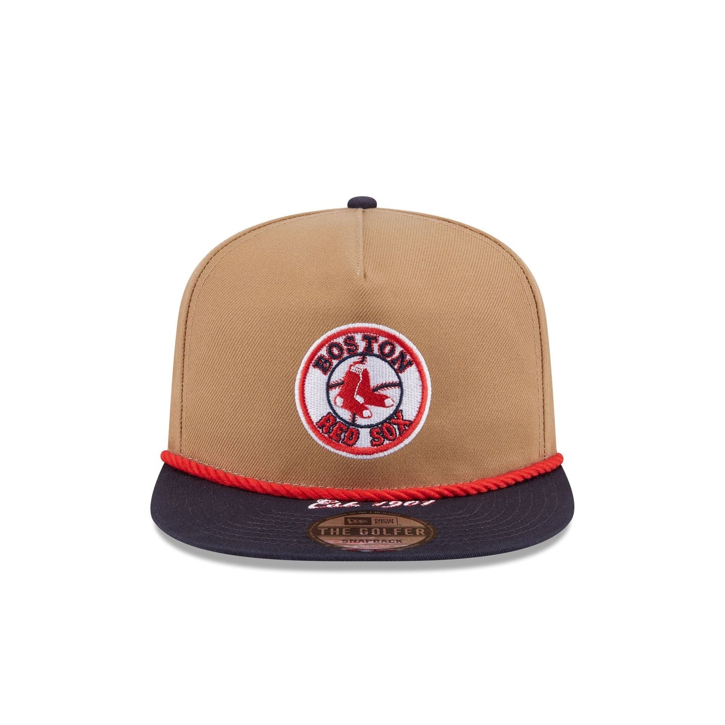Boston Red Sox Khaki Rope Golfer Hat